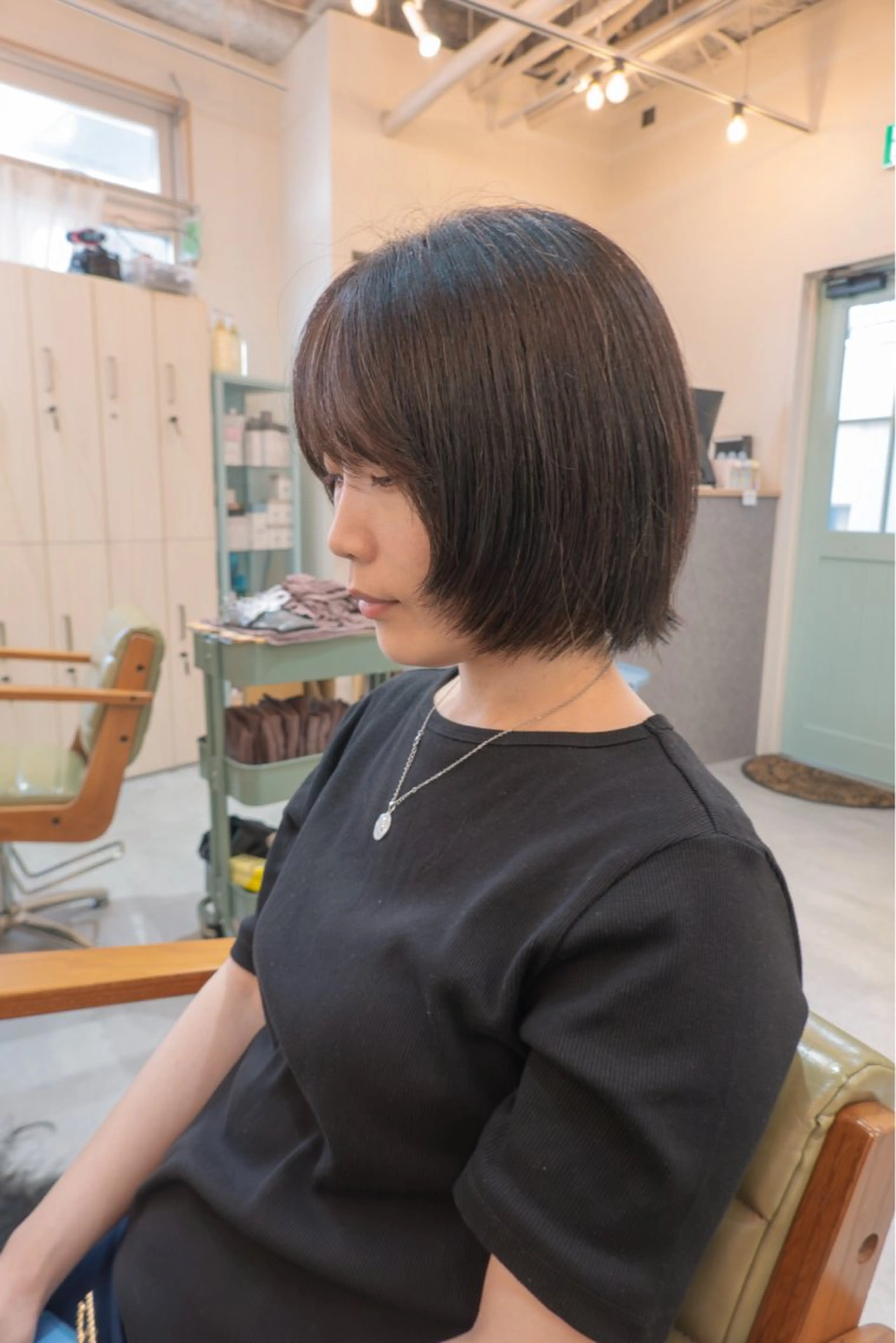 ショート 【ボブ】縮毛矯正/ 船橋駅5分/鈴木杏美のヘアスタイル