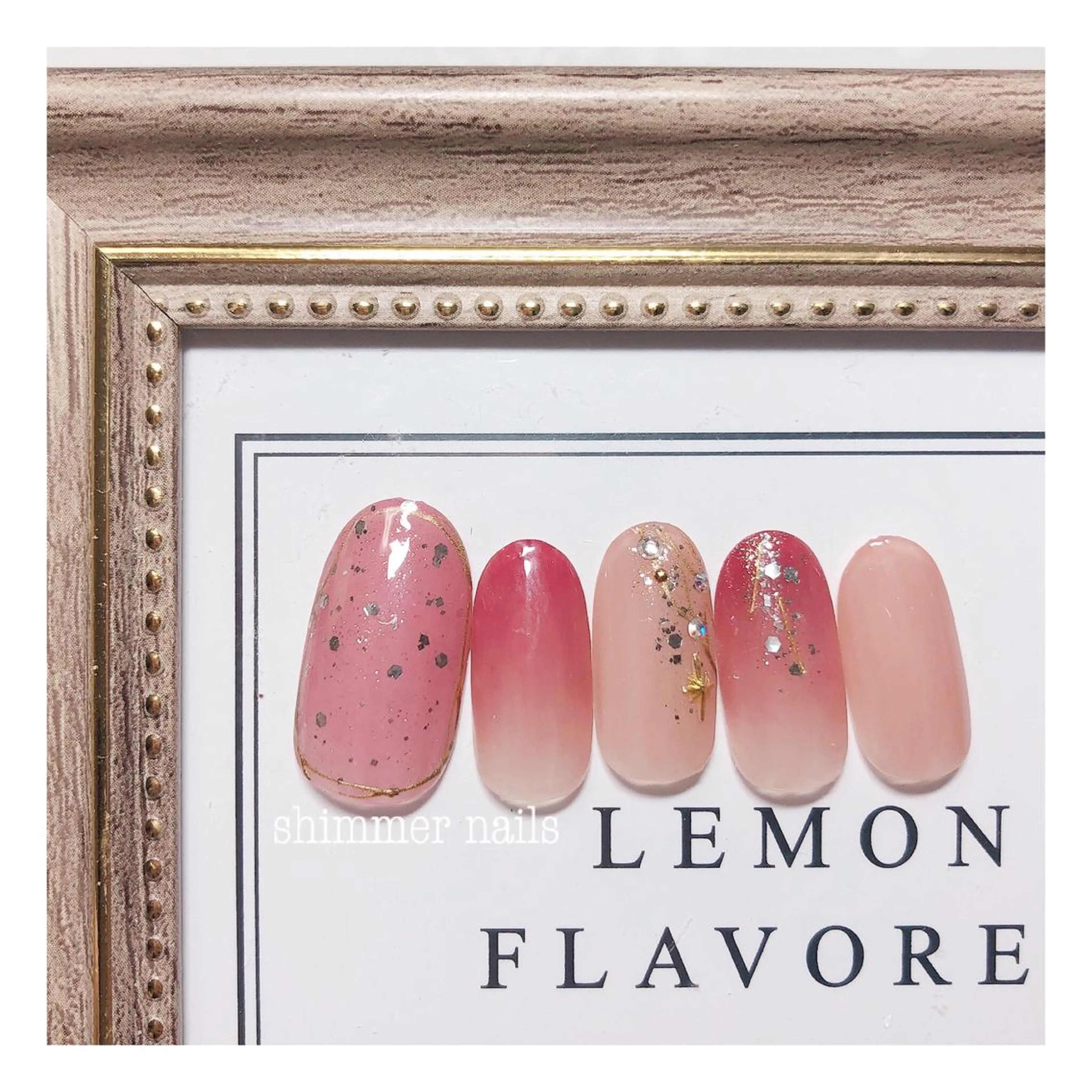 ネイル キラキラネイル shimmer nailsのネイルデザイン