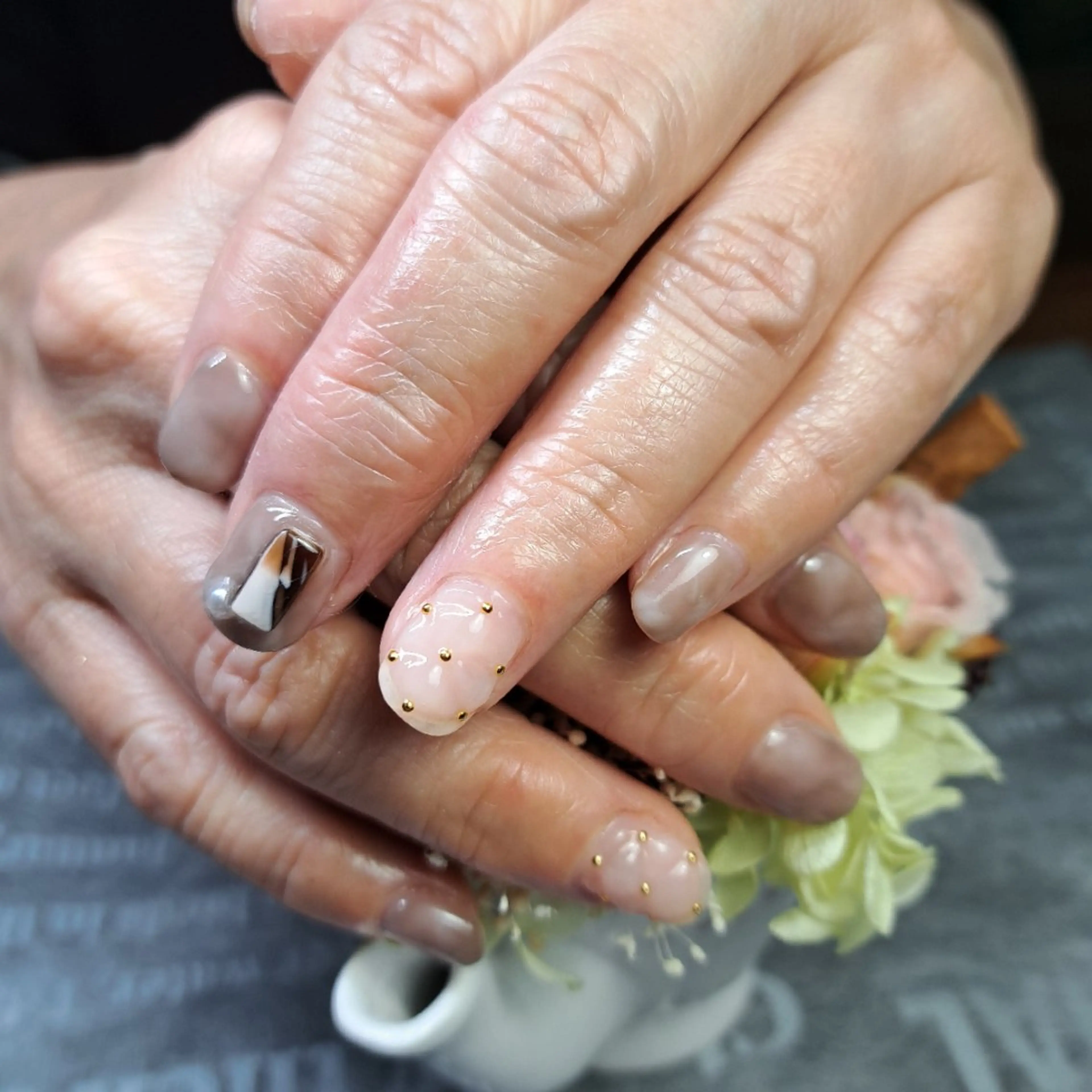 ネイル ニュアンスネイル HAYASHI  Nのネイルデザイン