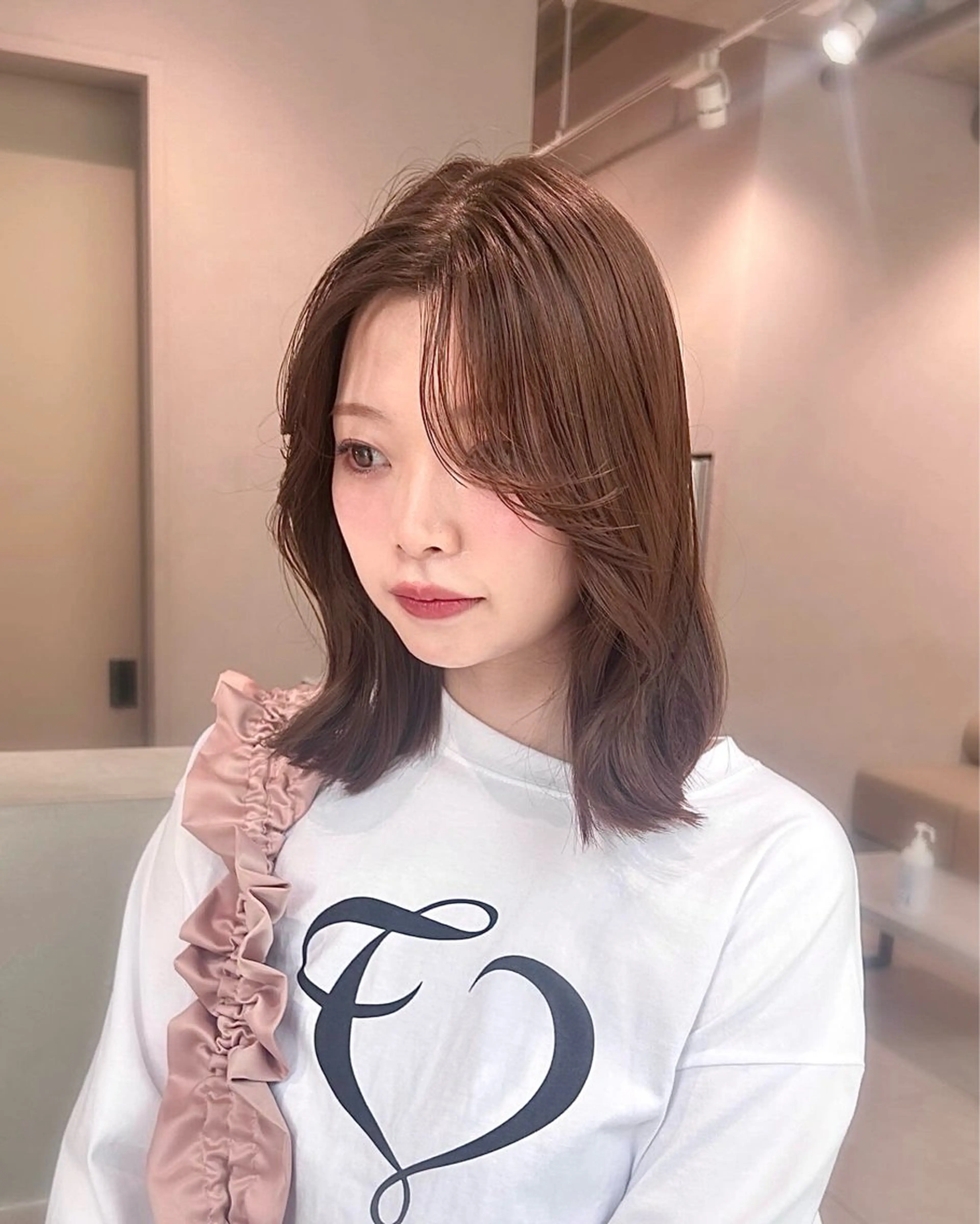 ミディアム ミディアムヘア Chifumiのヘアスタイル