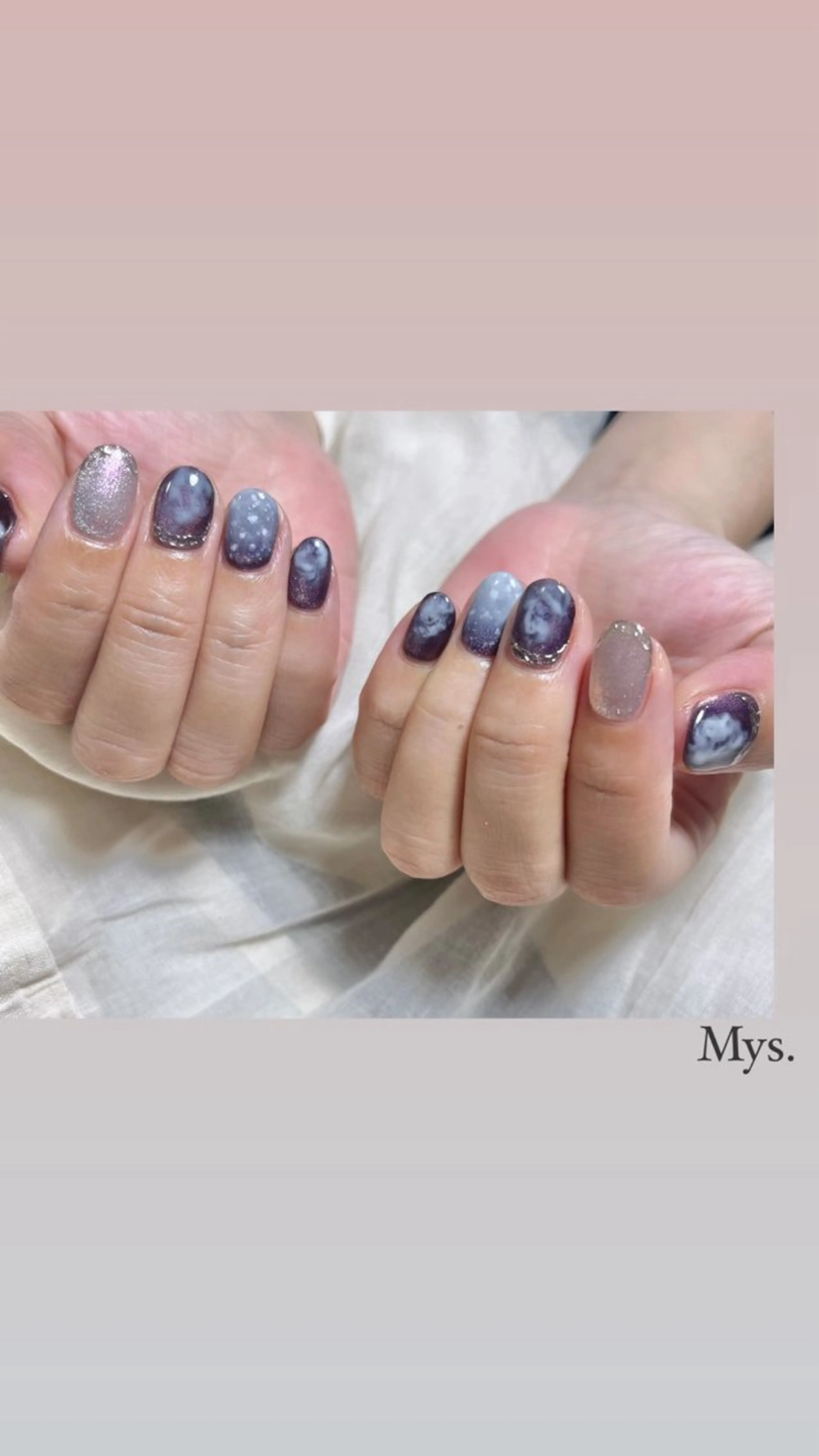 ネイル Mys. 松本結衣のネイルデザイン