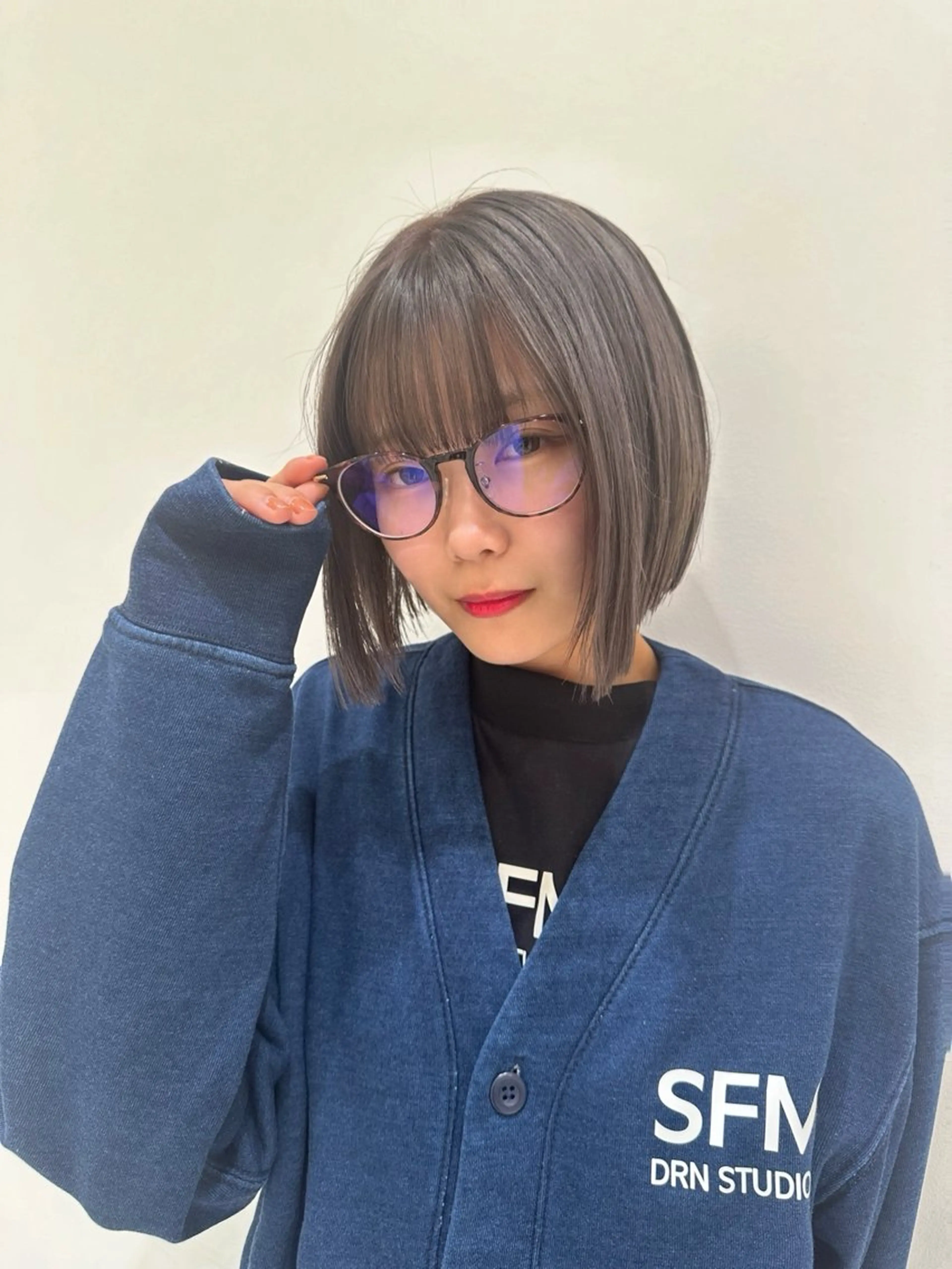 ショート カラー ハイトーンカラー ボブ エスポワール所属・YUSHI HORIUCHIのヘアスタイル