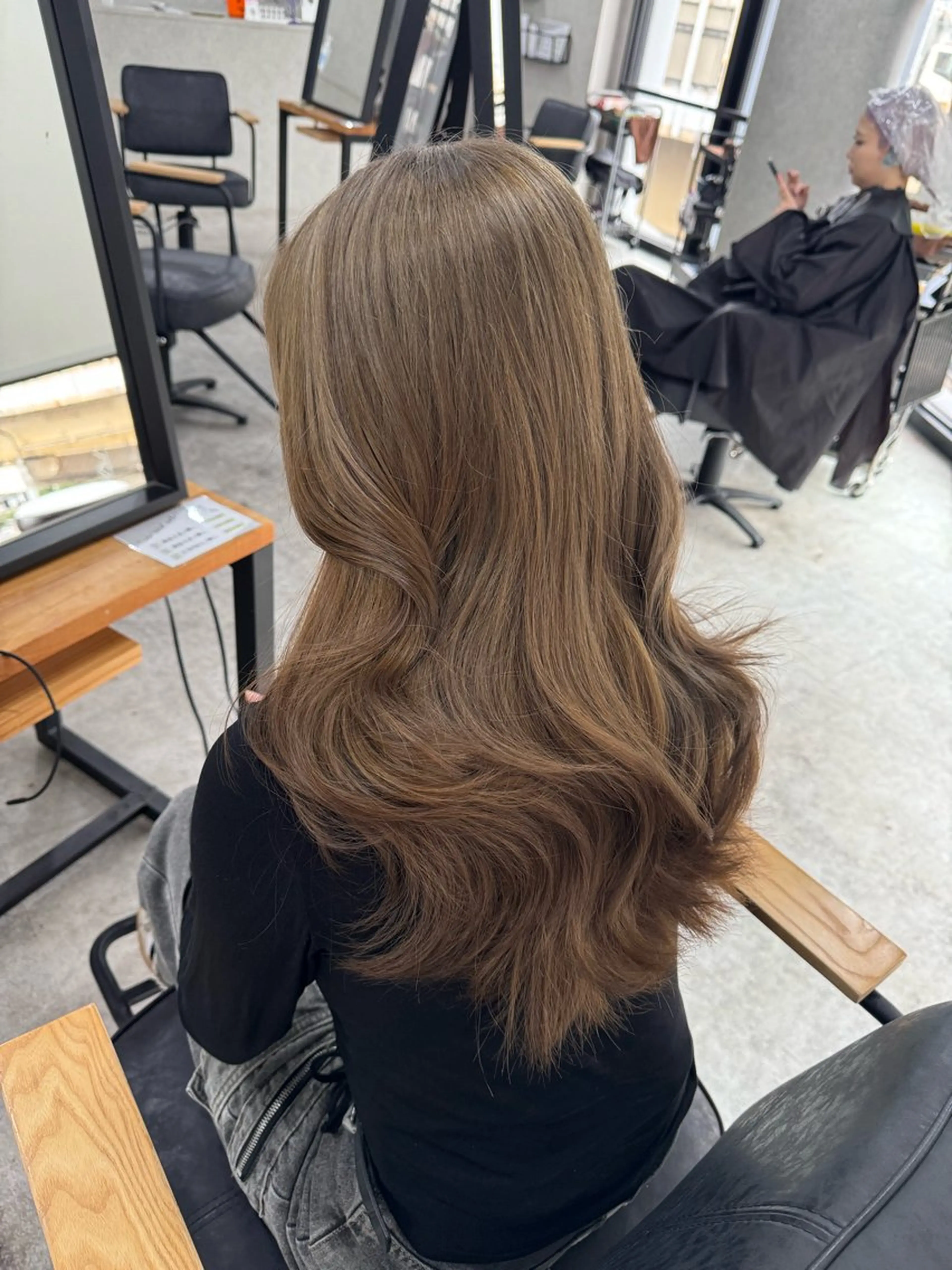 セミロング レイヤーカット 梅田トレンドレイヤー RISA🎀💕のヘアスタイル