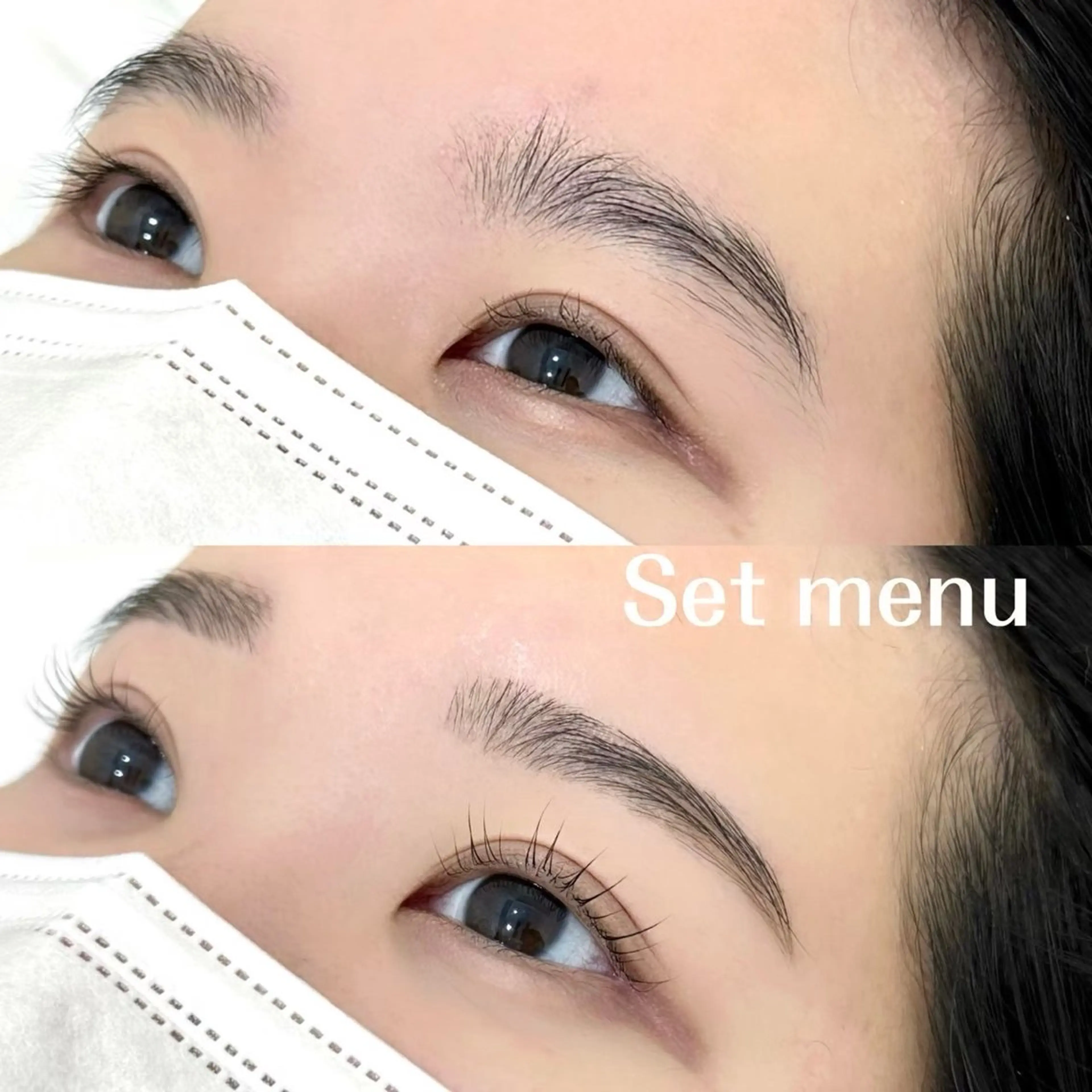 🦋12月限定✨垢抜けまゆげwax＋まつ毛パーマ🦋の写真