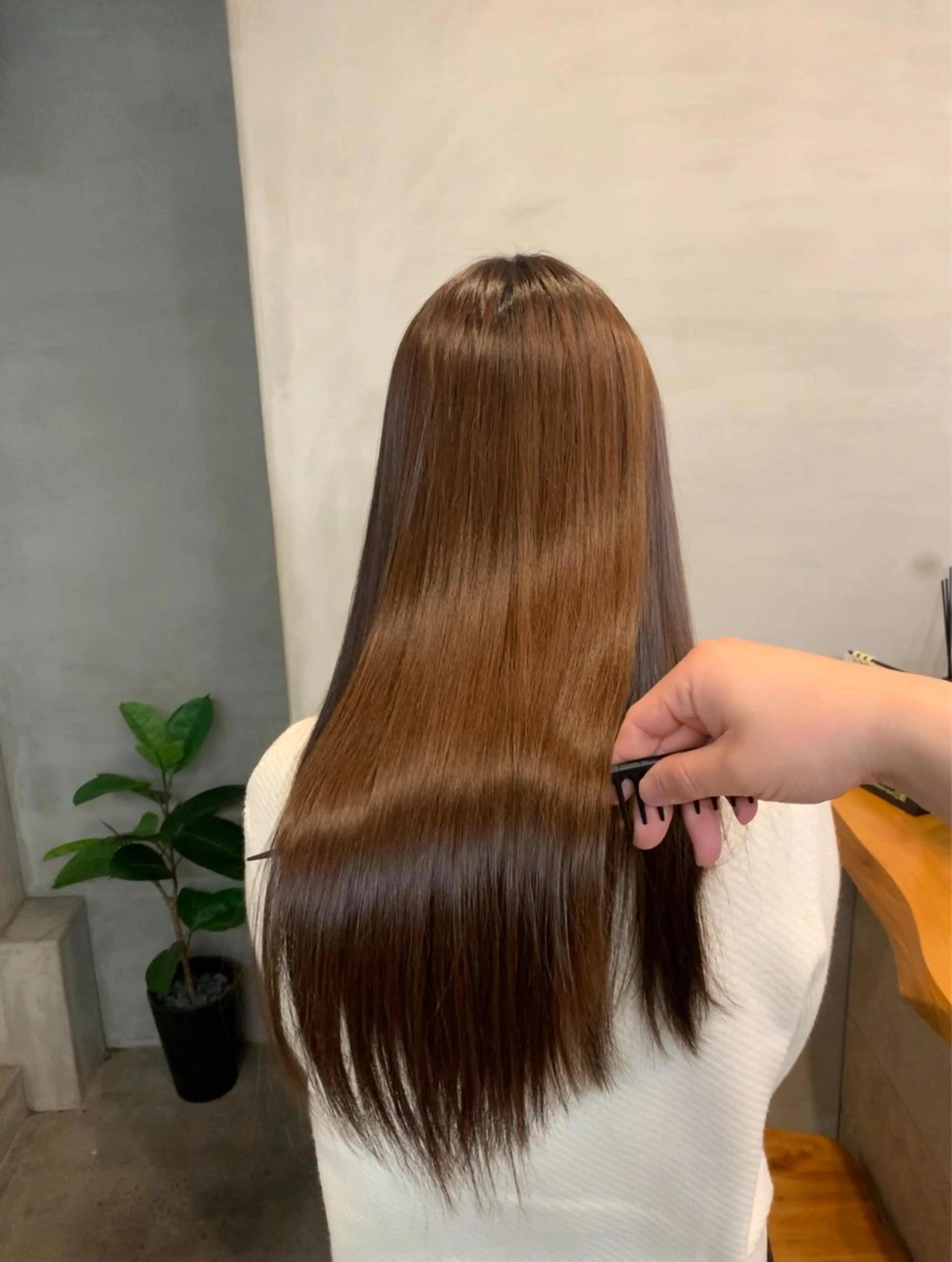 ロング 🍎縮毛矯正特化🍎 にしごおりのヘアスタイル