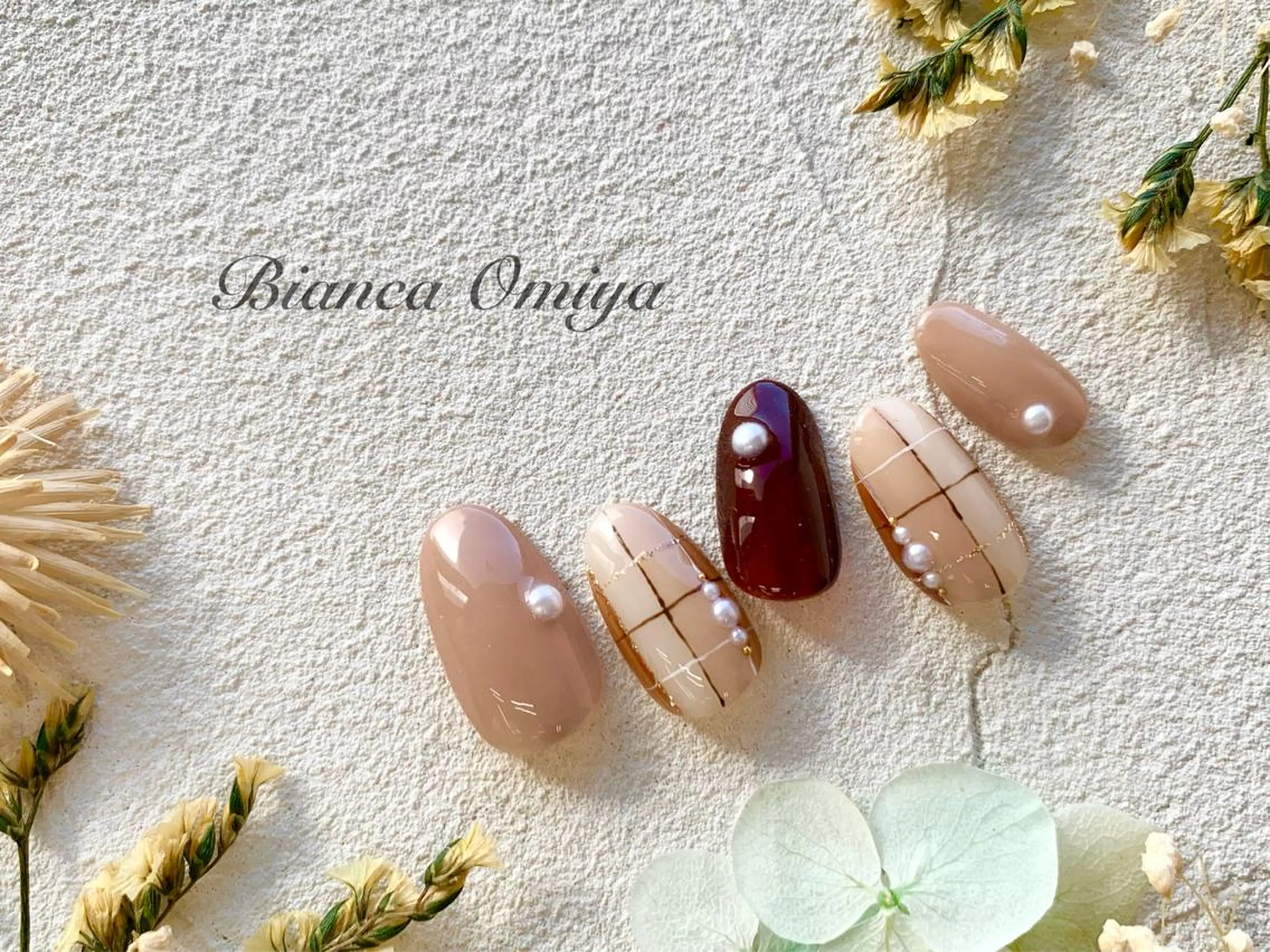 ネイル ビアンカ大宮ネイル 店長 モリサワのネイルデザイン