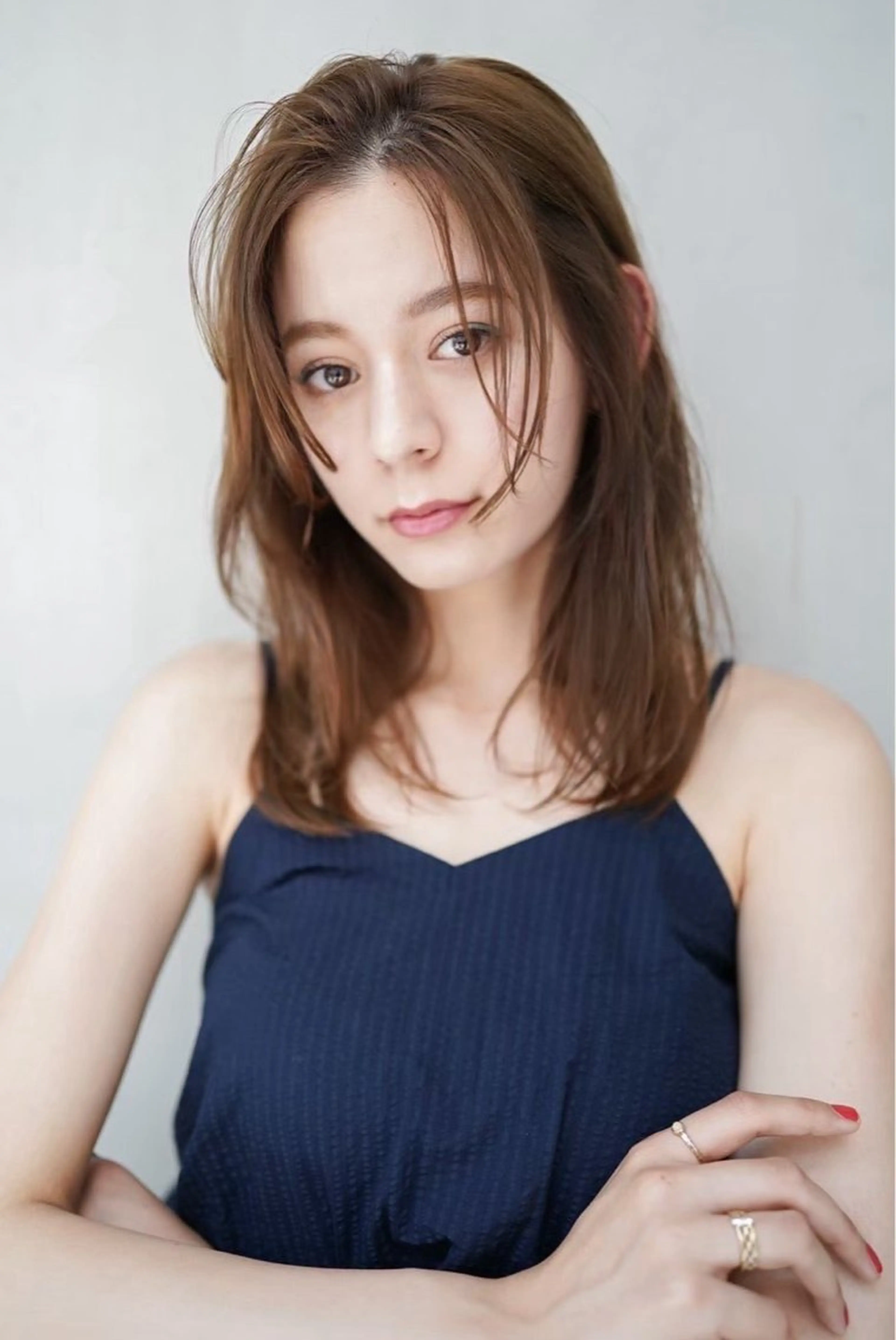 セミロング カラー MISAKI🪐 💫のヘアスタイル