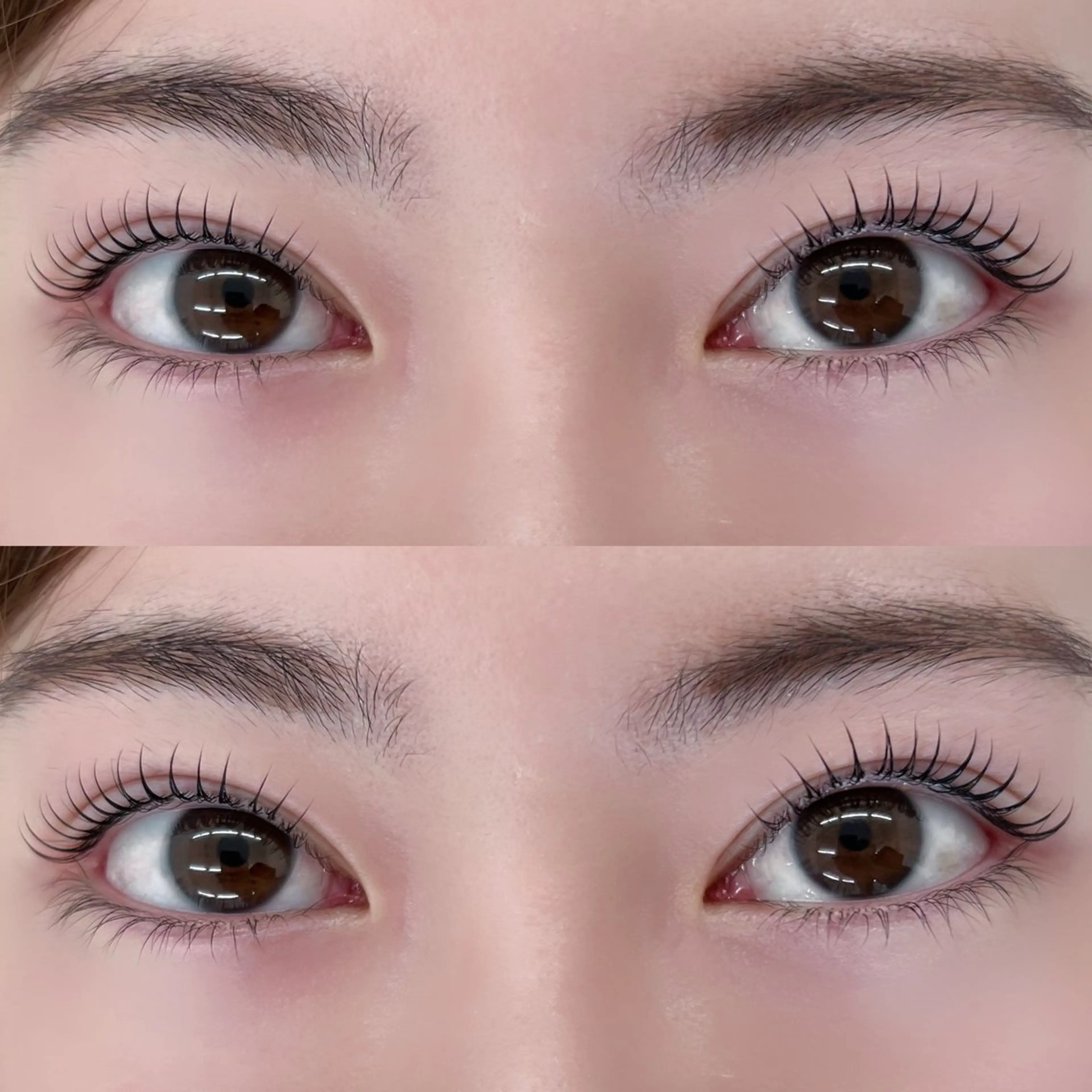 マツエク・マツパ 束感まつ毛 フラットラッシュ 韓国風マツエク ナチュラル まつげパーマ マツパ CLUTCH🫧 ayanoのマツエク・マツパデザイン