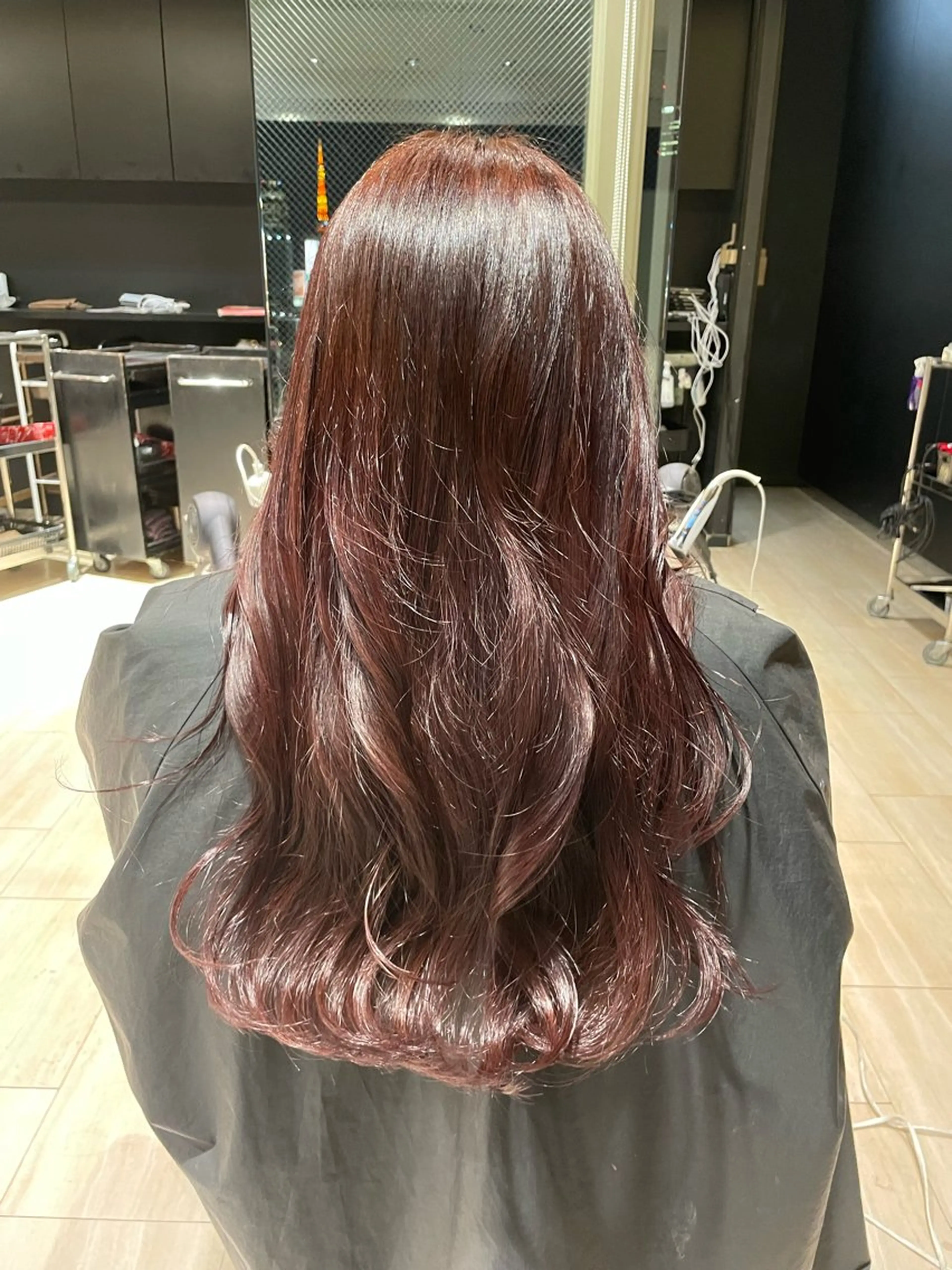 ロング 艶カラー/アレンジ/ はまぐちうみのヘアスタイル