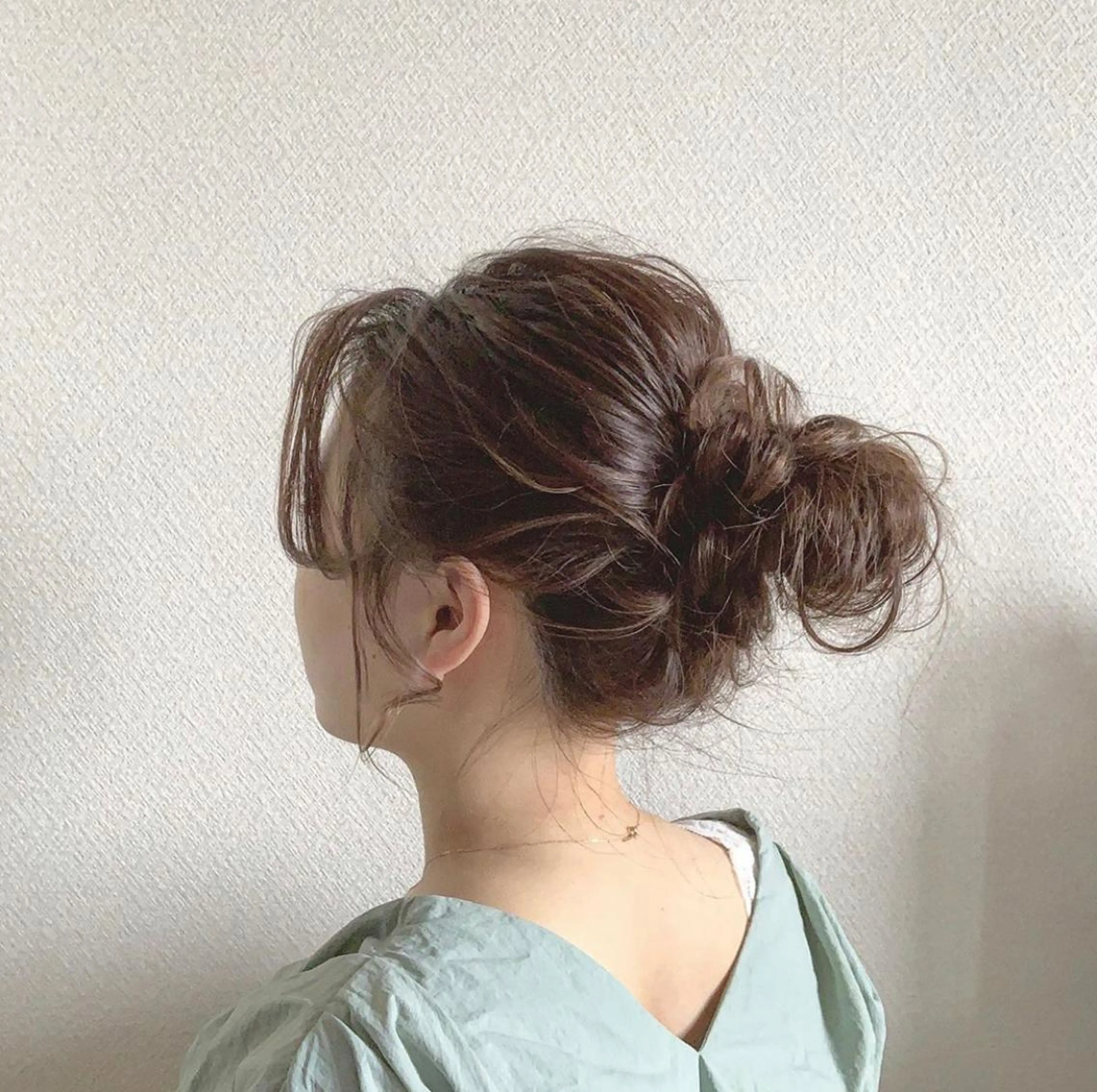 ロング カラー ヘアアレンジ 似合わせ＋韓国カット ニシヤマ　マイのヘアスタイル