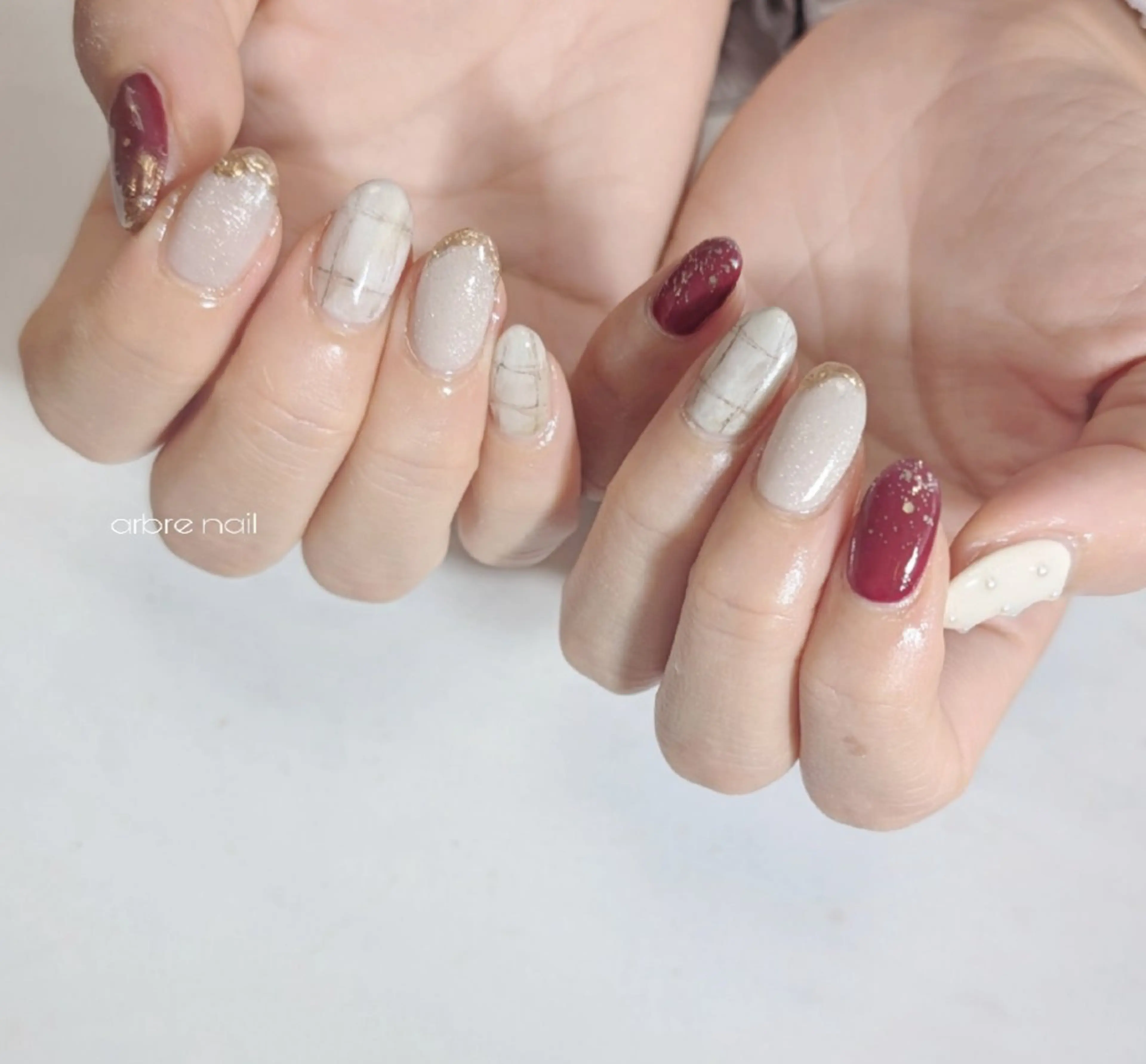 ネイル ＊arbre nail＊.アーブルネイル所属・✯.。 arbre  nail 。✯.のネイルデザイン