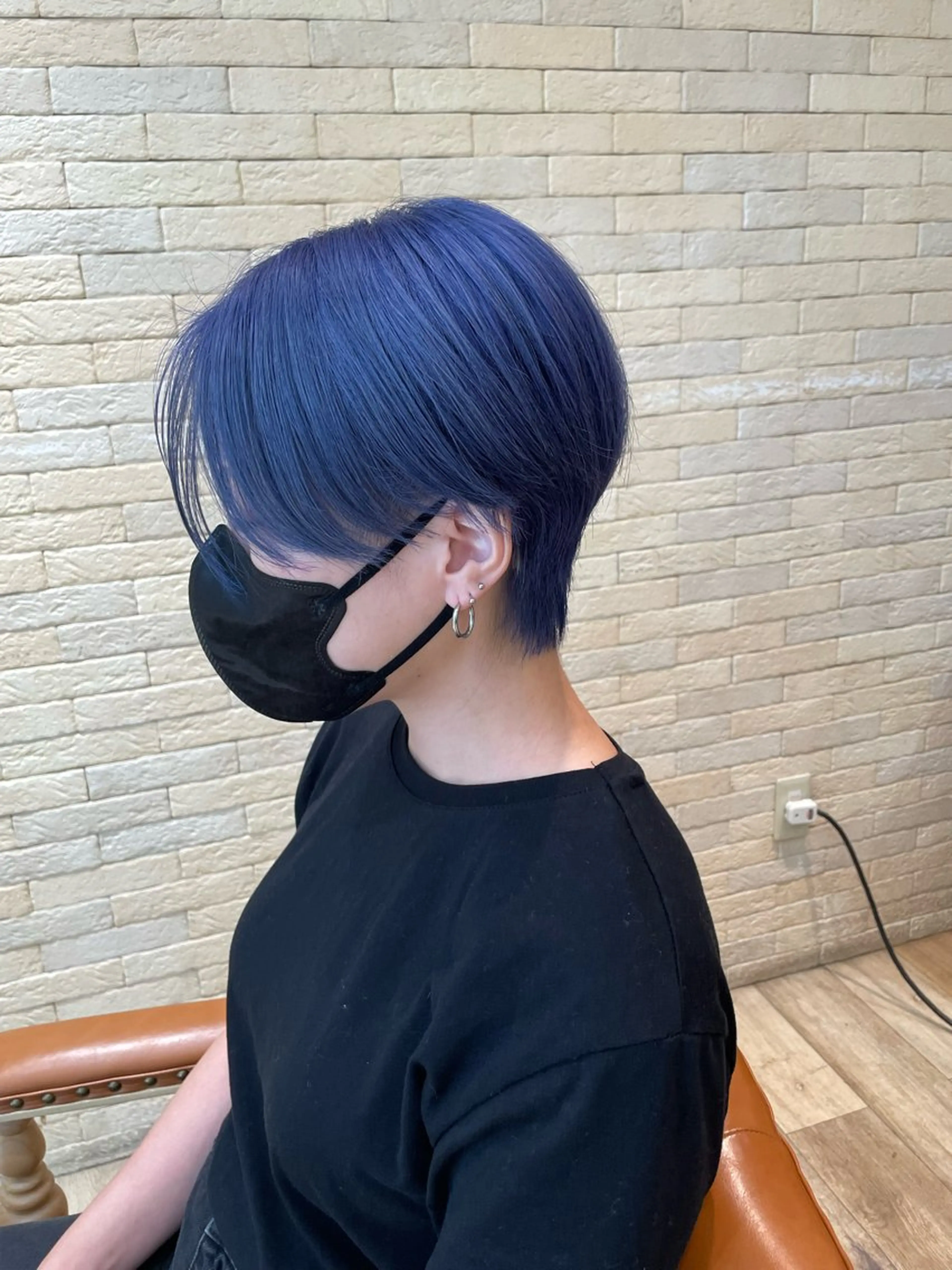 ショート カラー 松尾 遥花のヘアスタイル