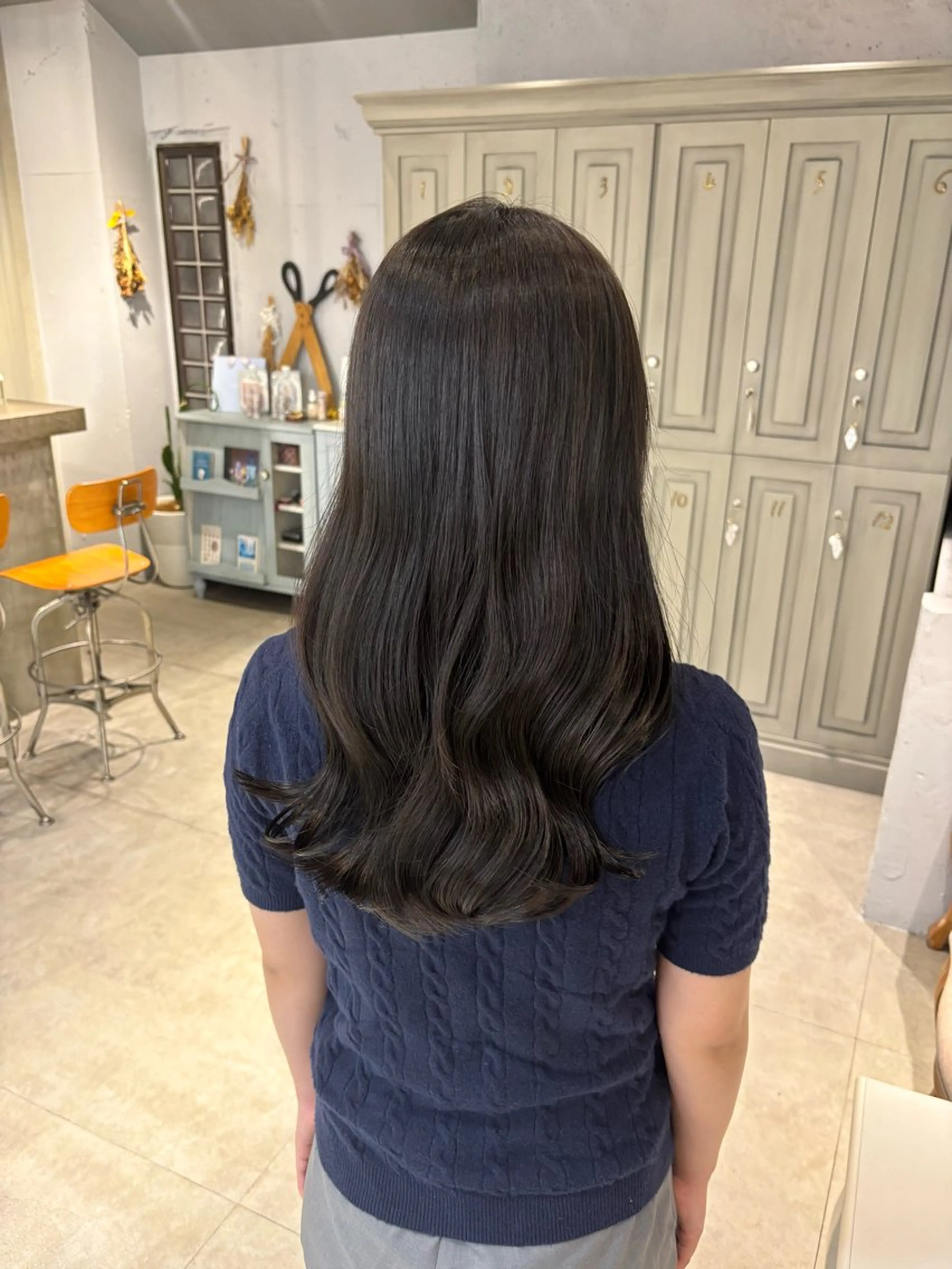 カラー FERiCIA所属・ちはな‎🤍 ヘアセット／縮毛矯正のヘアスタイル