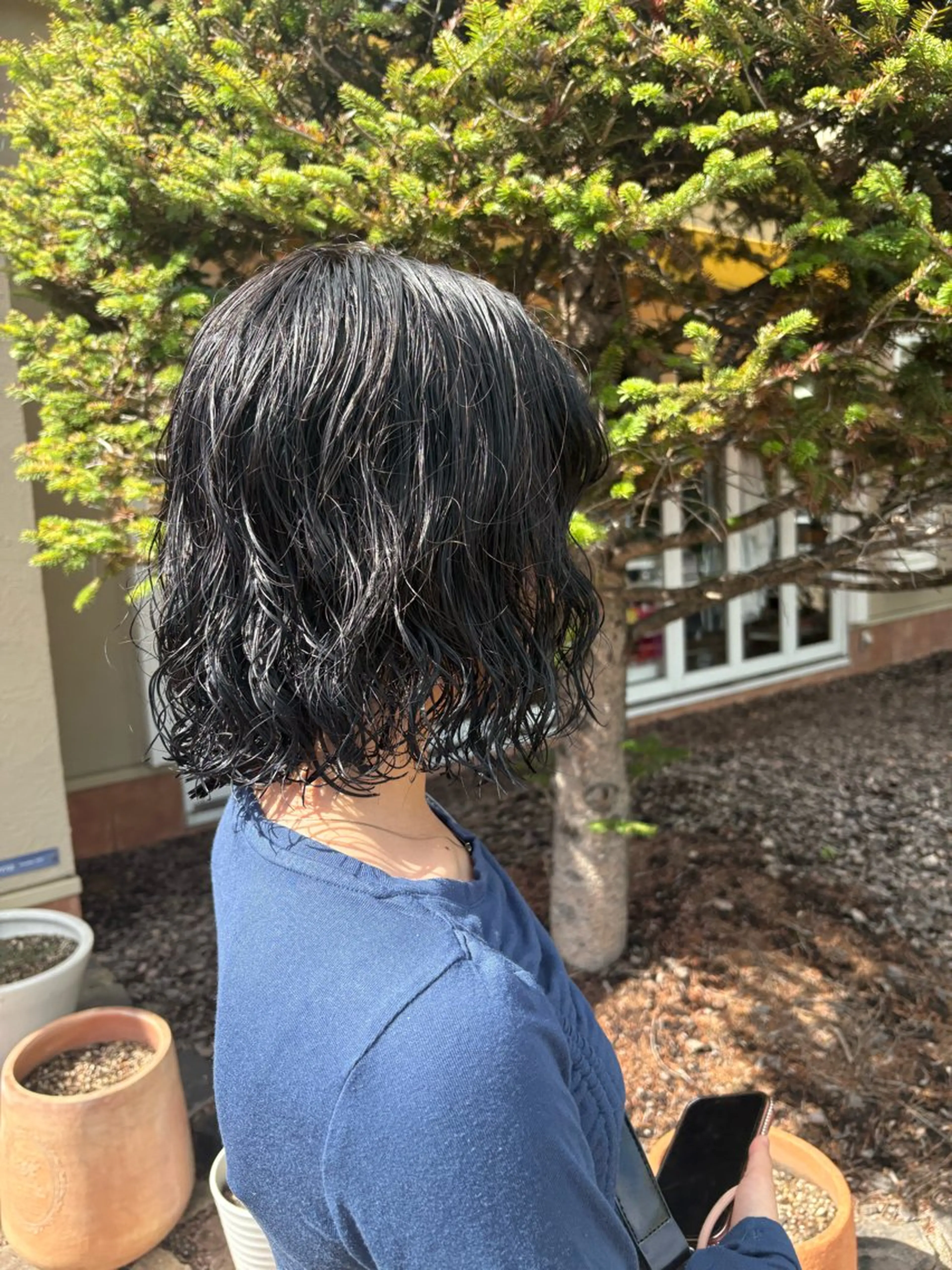 ミディアム パーマ カット パーマ Flat /rina🧸のヘアスタイル