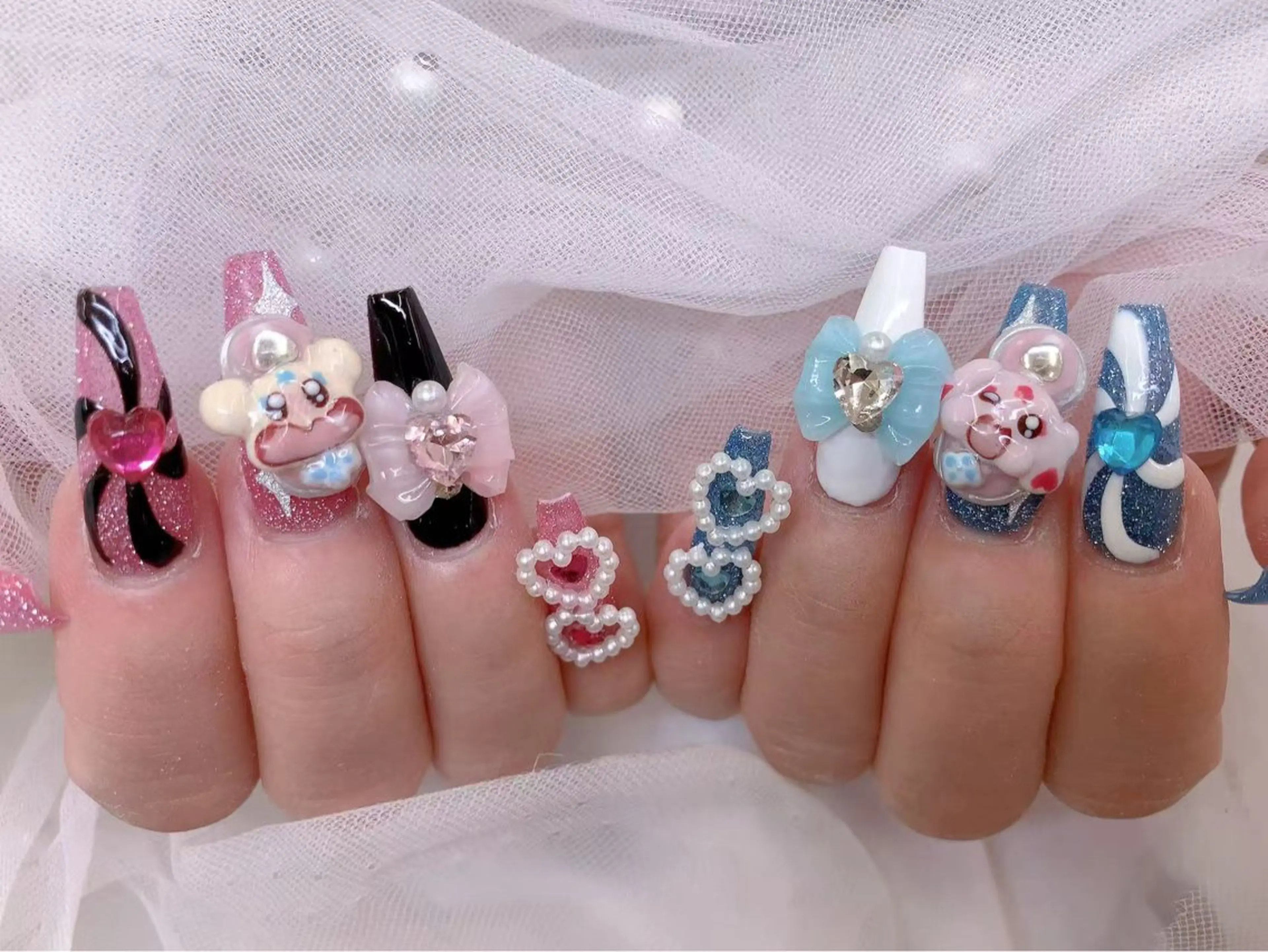 ネイル U・mi  nail salon【長さ出し/パラジェル/持ち込み/定額ネイル/学割U24】所属・Uminail ゆうゆうのネイルデザイン