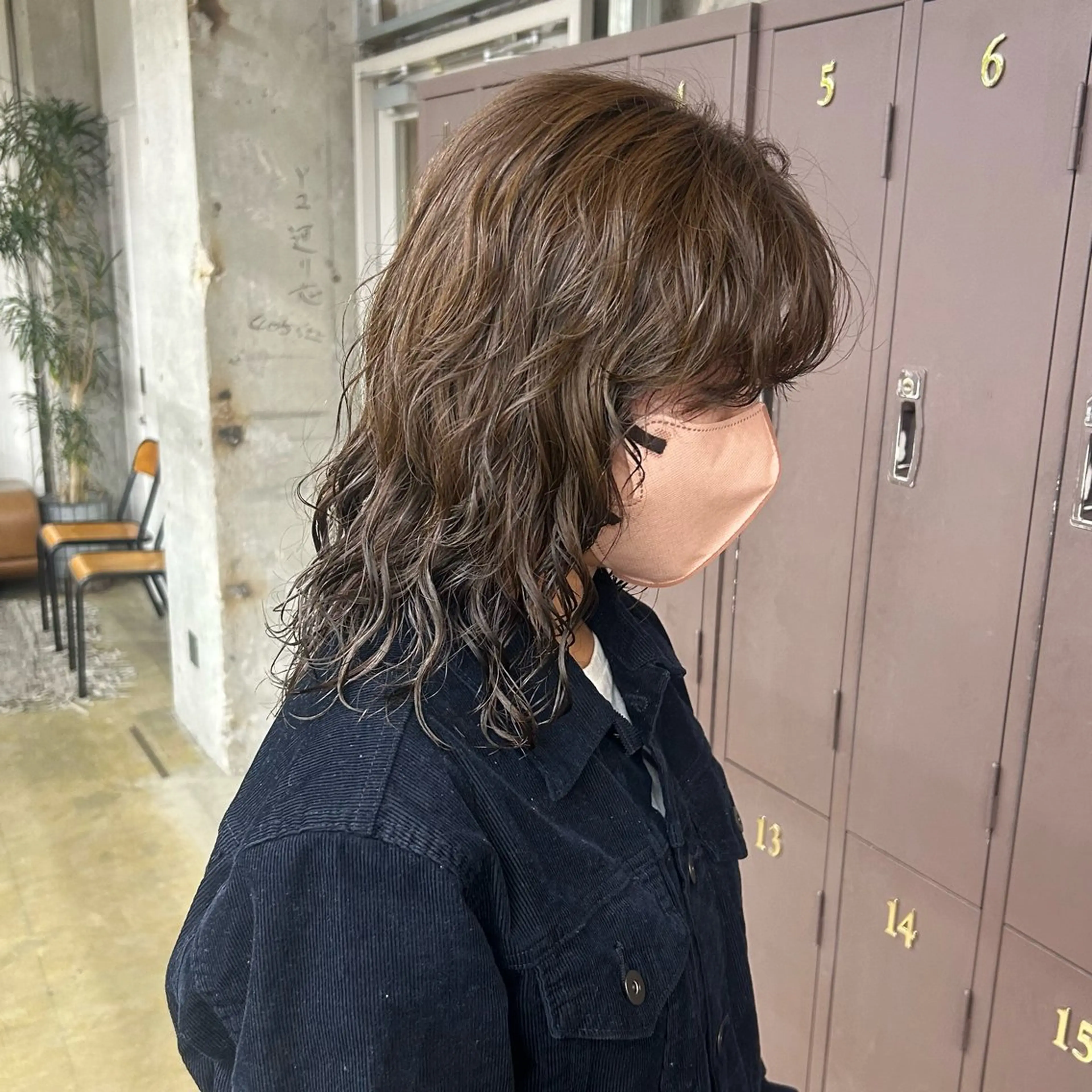 セミロング カラー 大本 メンズ/パーマのヘアスタイル