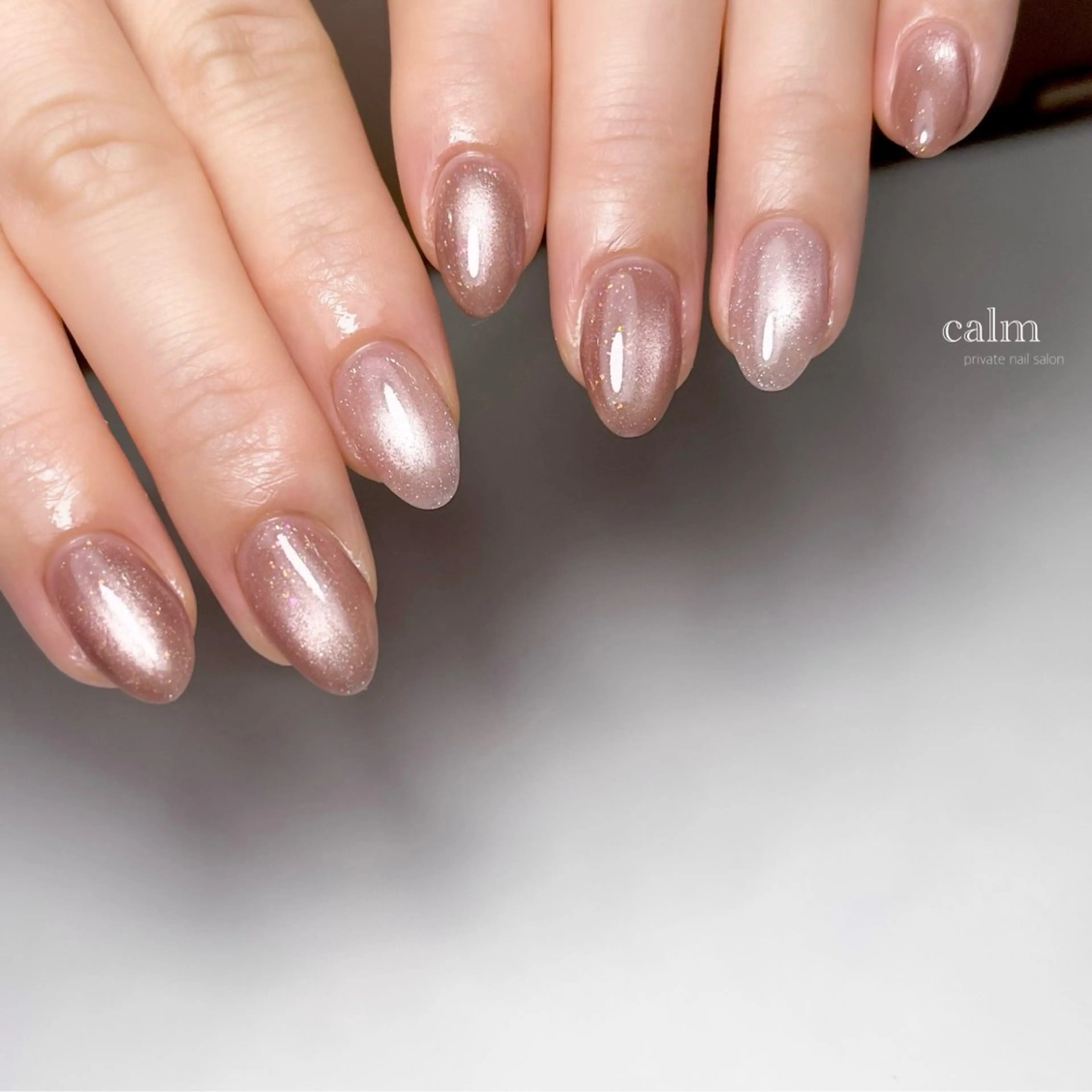 ネイル マグネットネイル ハンドネイル calm 〔ｶｰﾑ〕のネイルデザイン