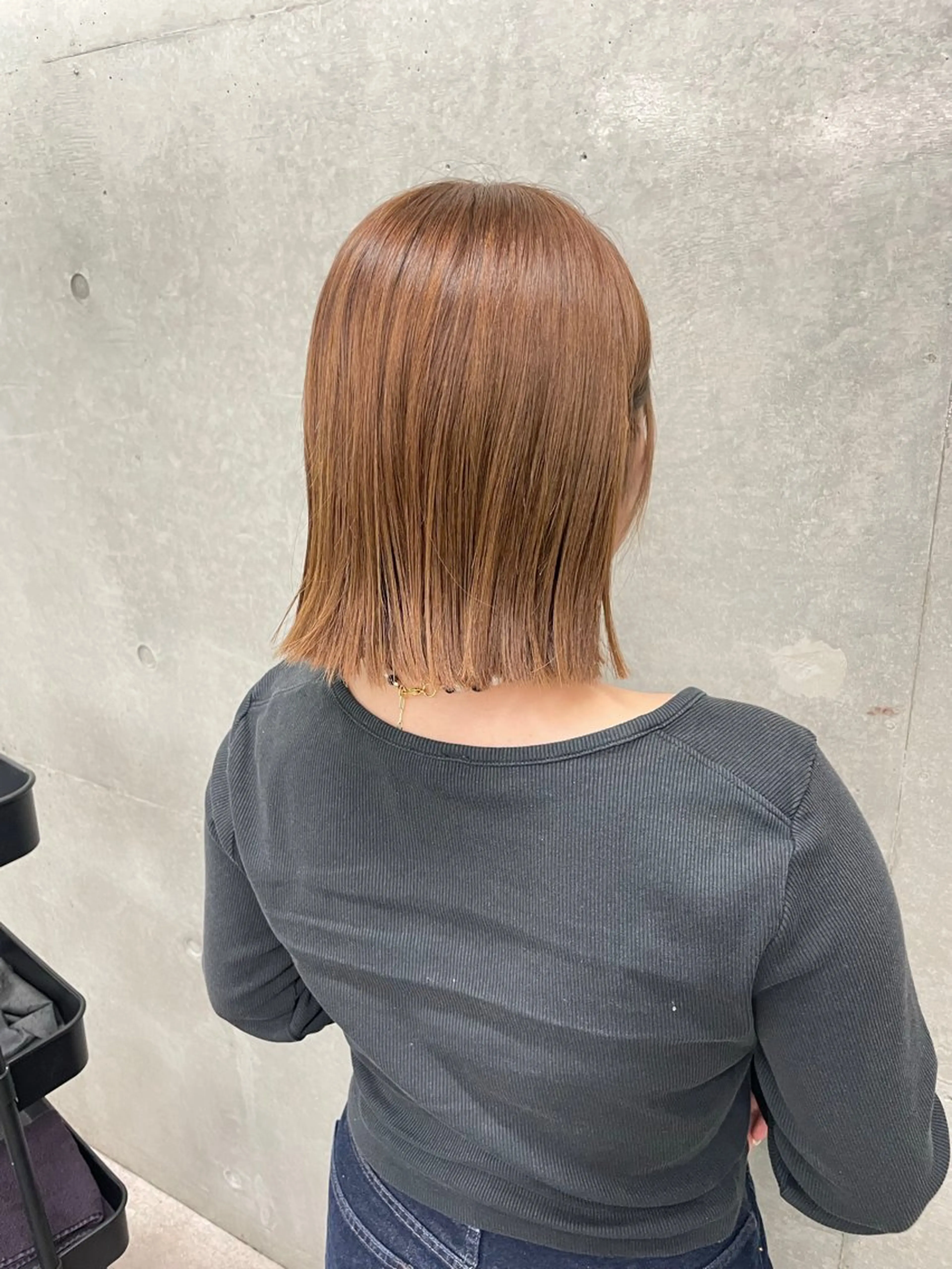 カラー ヘアカラー トリートメント 速水 ゆきののヘアスタイル