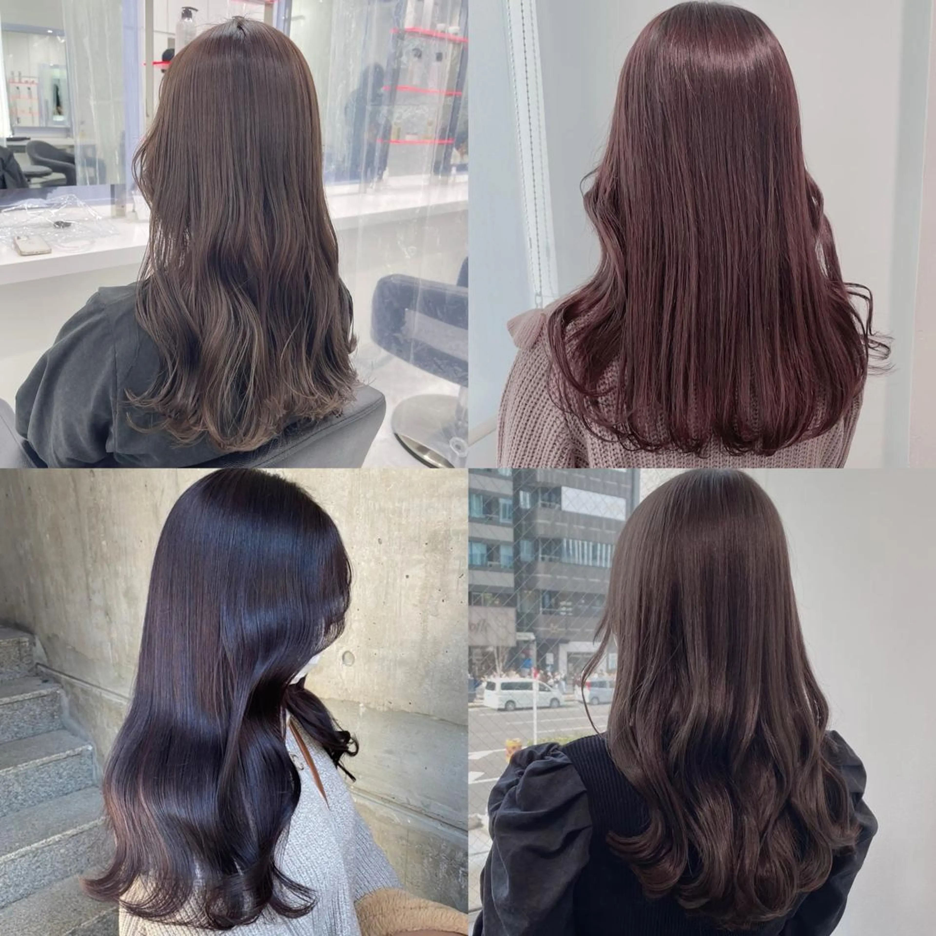 ロング トレンドモテカラー 🩷色落ちまで可愛くのヘアスタイル