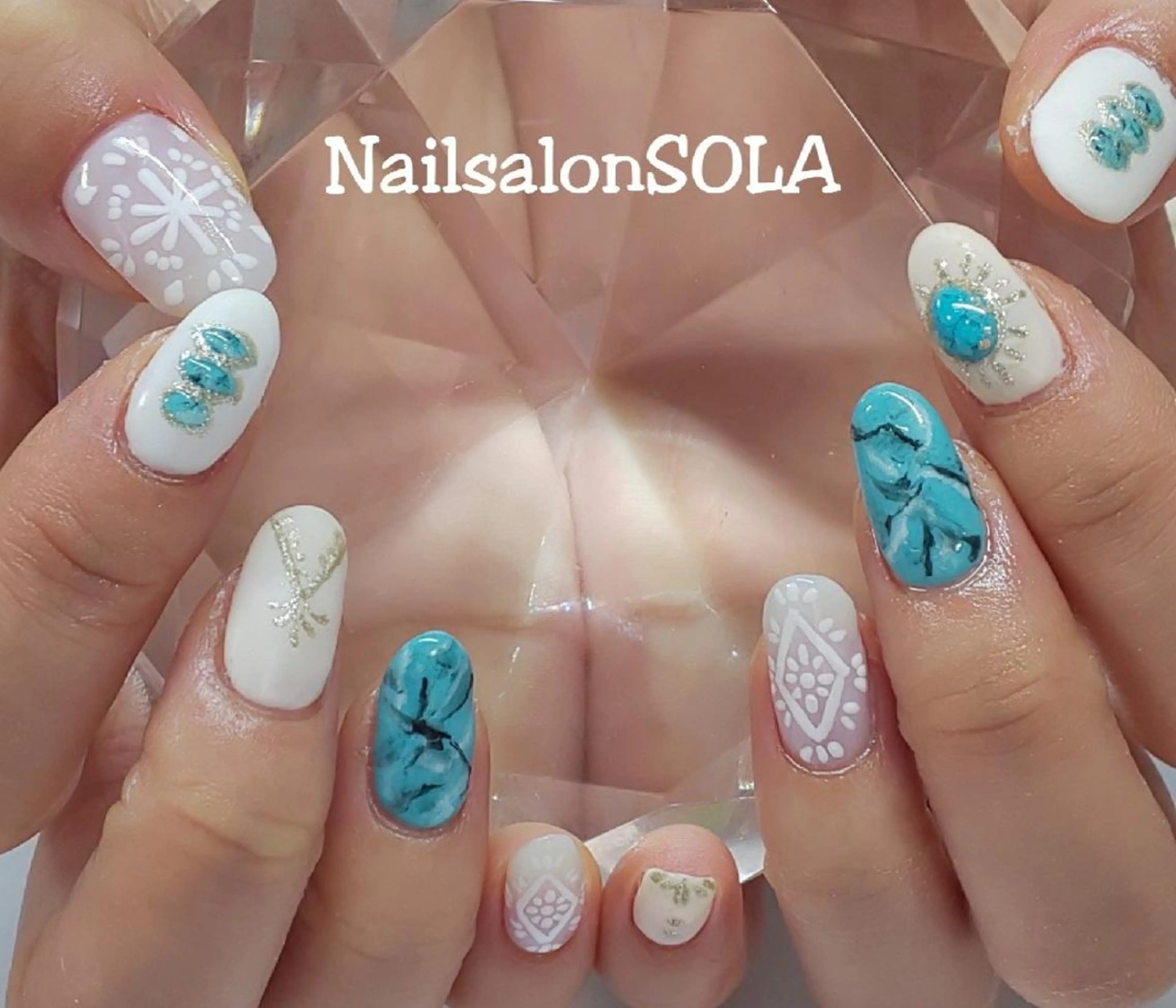 ネイル ハンドネイル 田代 夏子のネイルデザイン