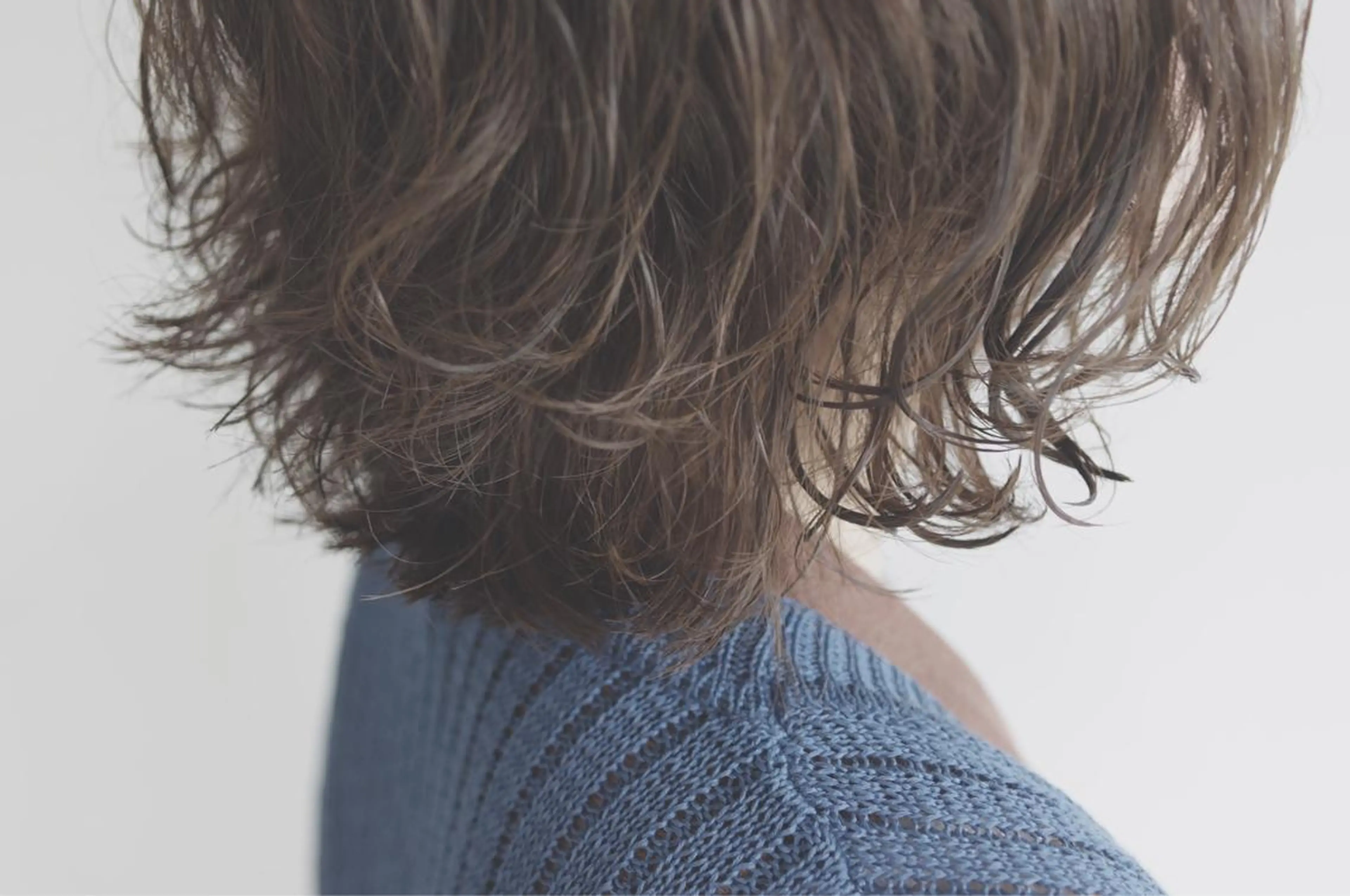 ショート ミディアム カラー パーマ クセ毛お悩みの方 四宮桂佑のヘアスタイル