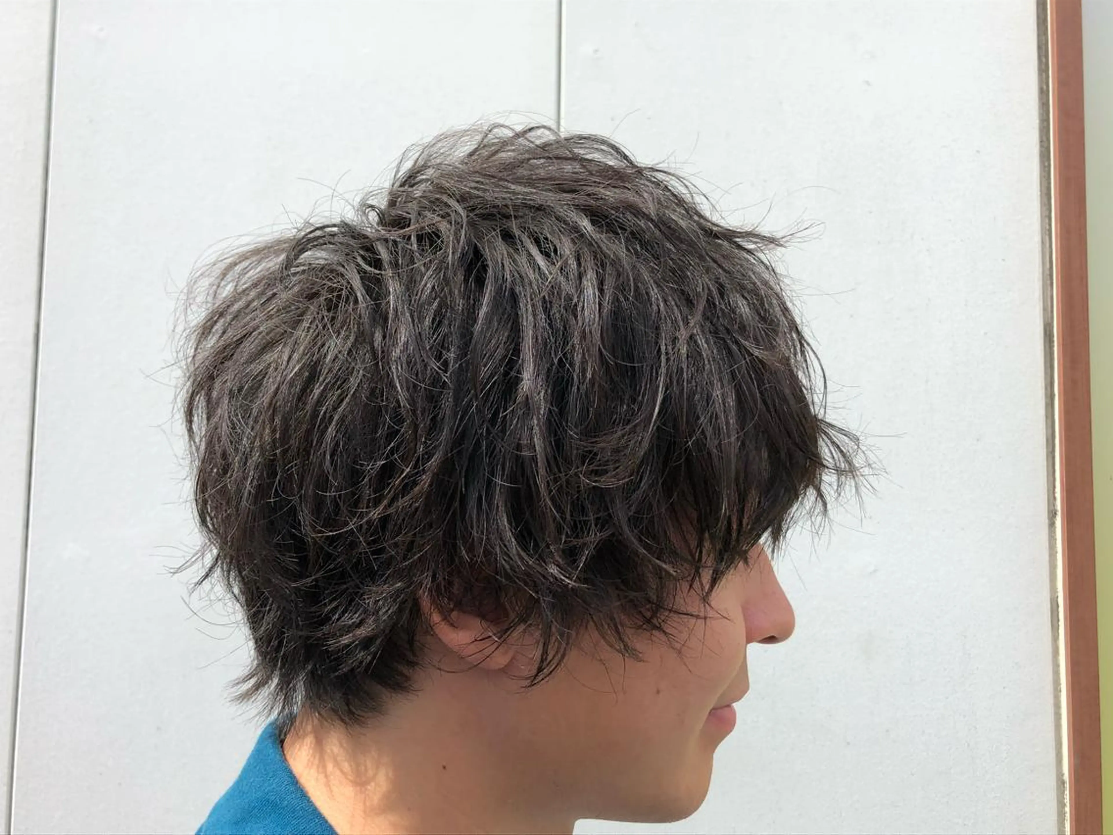 パーマ メンズ マッシュ メンズパーマ Lit所属・Lit.豊橋 夏目のヘアスタイル