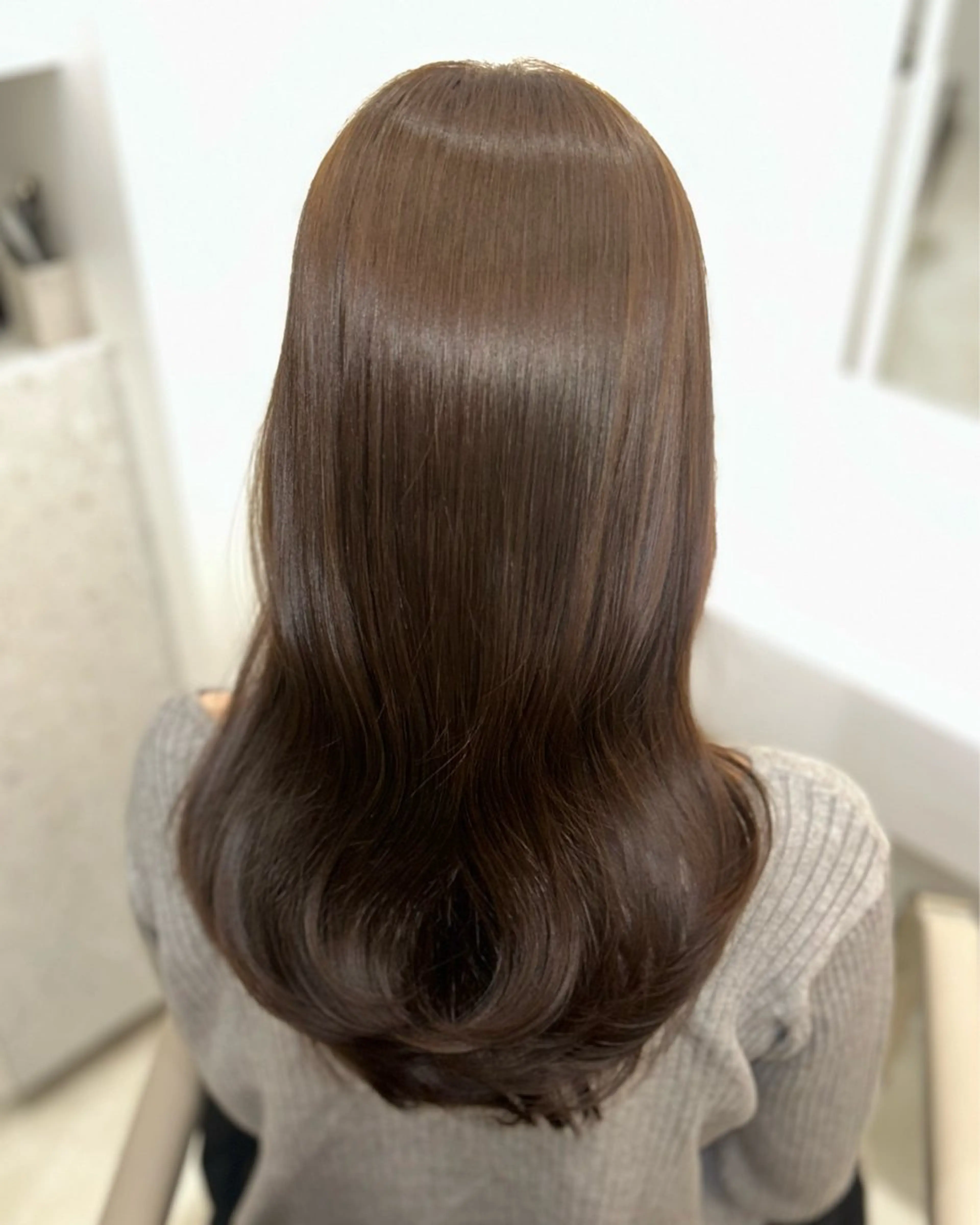 ロング カラー カット ヘアカラー トリートメント IVE所属・ダブルカラー髪質改善 /Annaのヘアスタイル