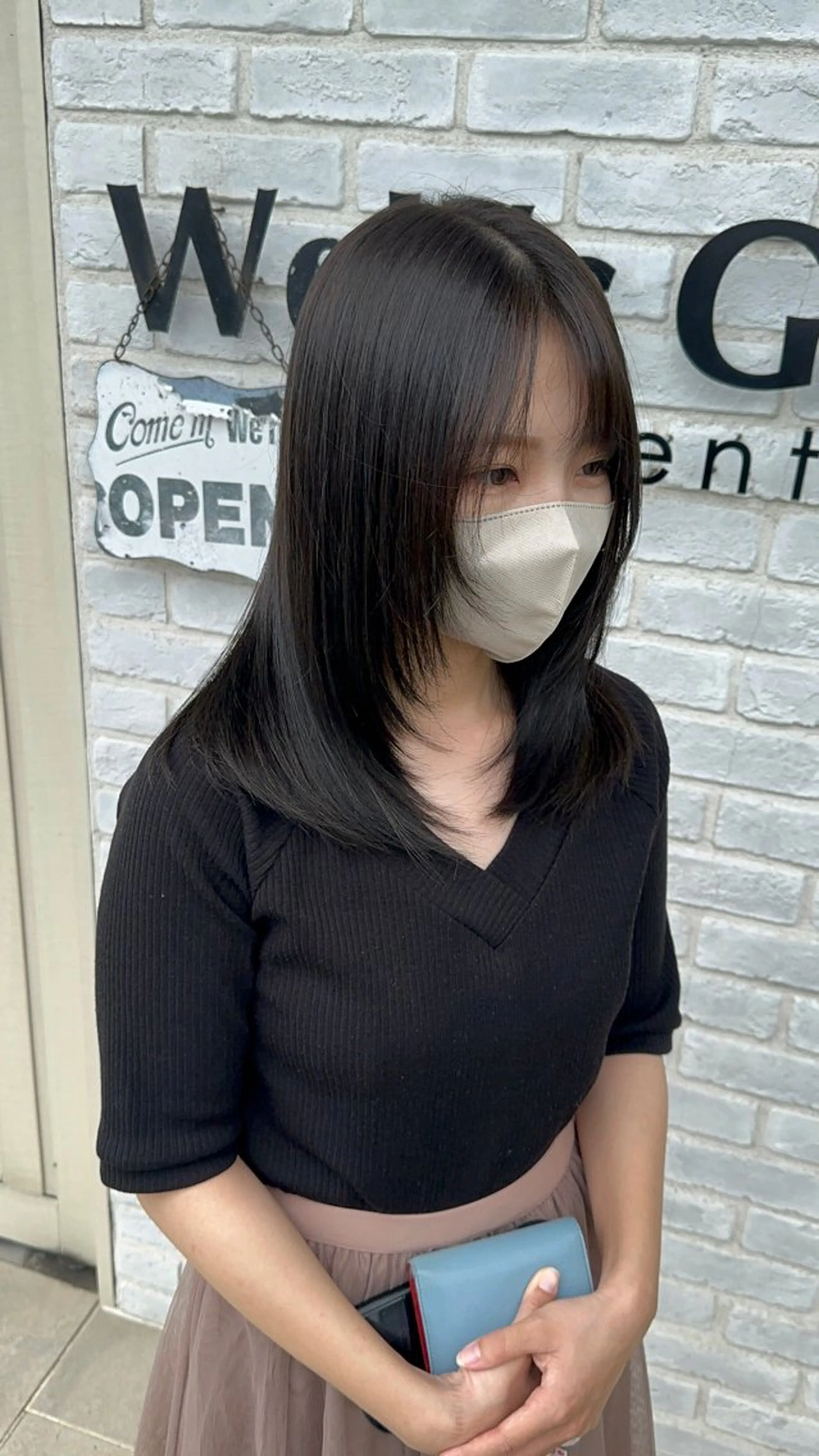 セミロング カラー Well's TAIGAのヘアスタイル