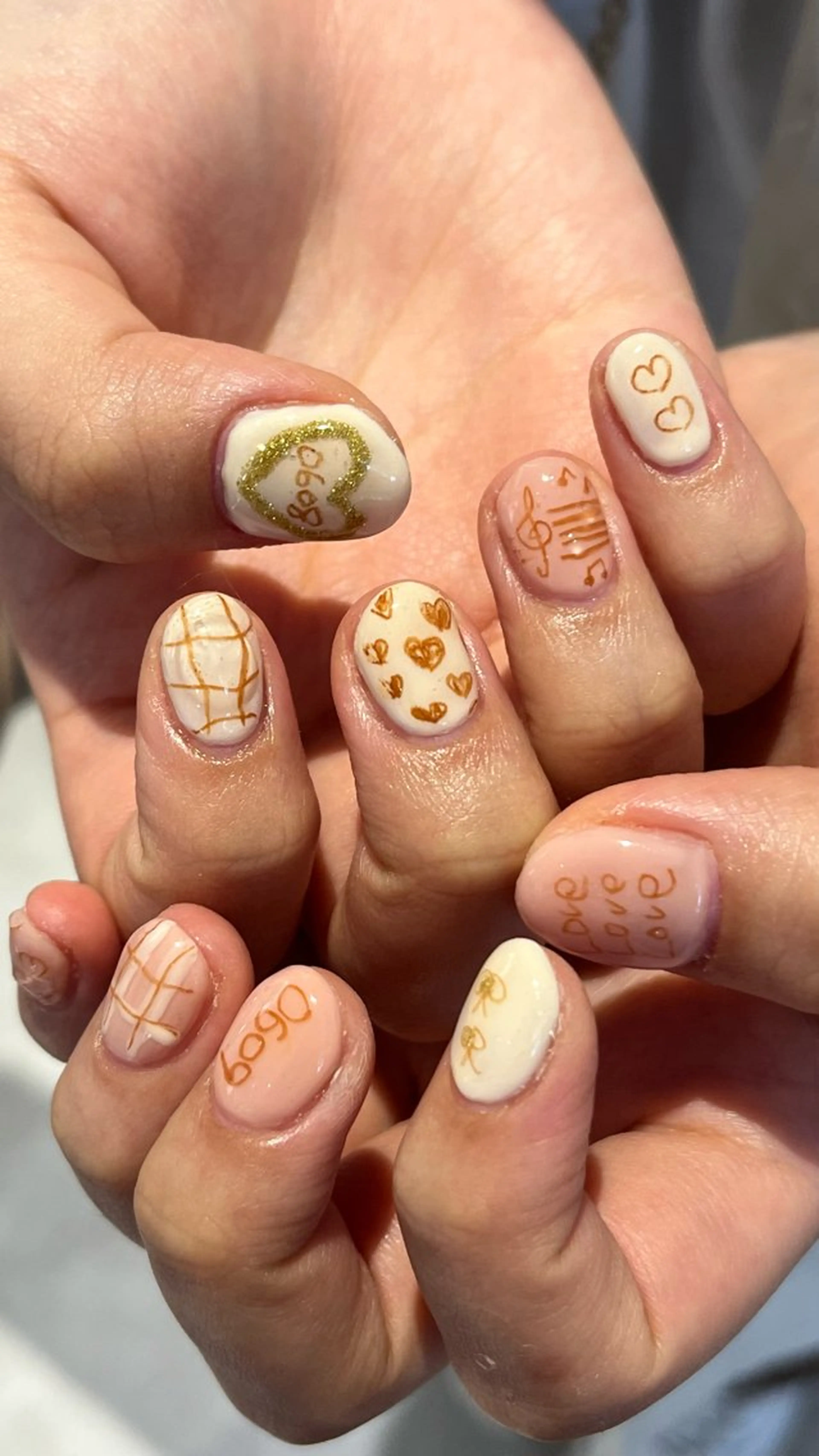 ネイル ハンドネイル メンズパーマ/ メッシュ📍ﾕﾘのヘアスタイル