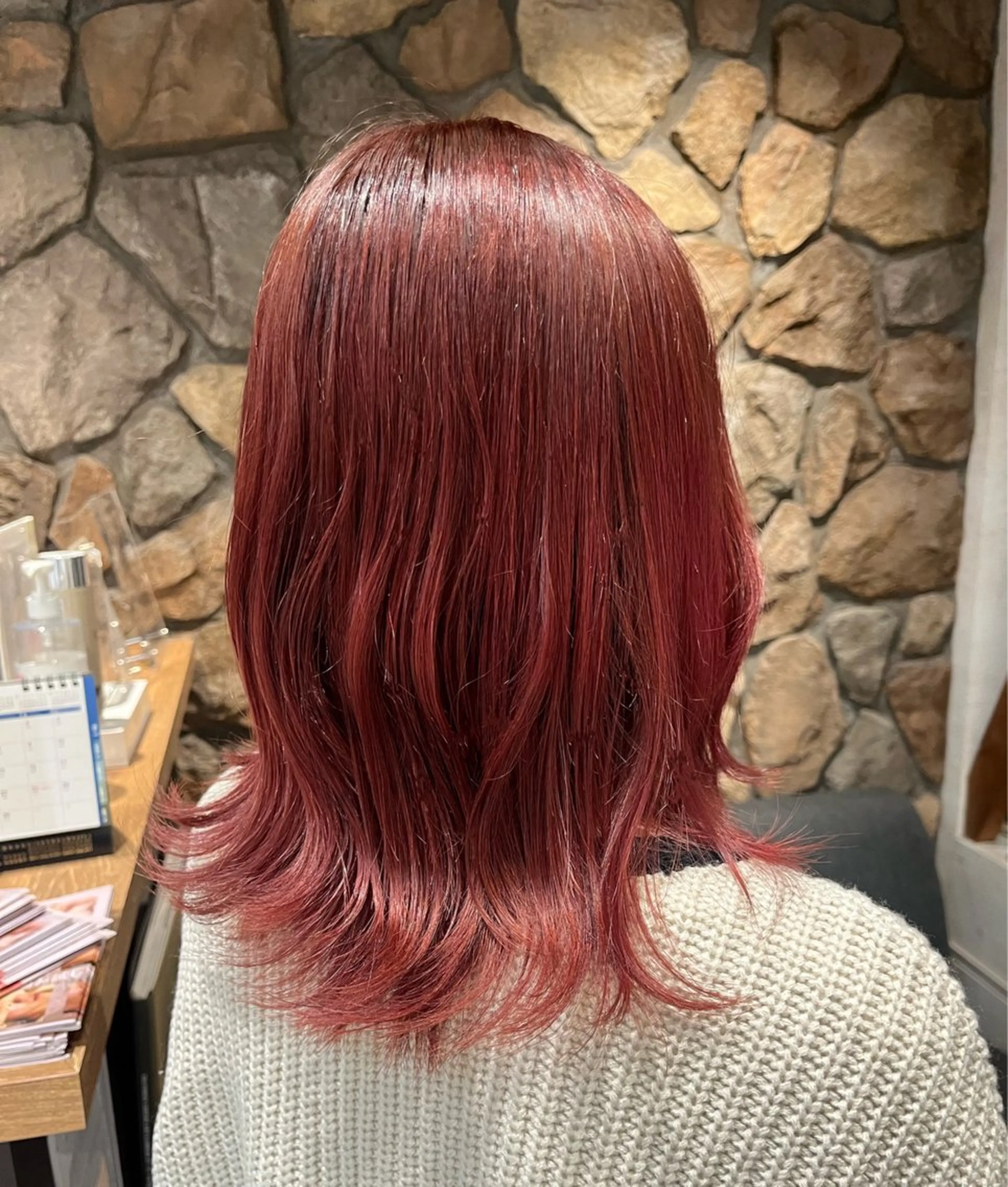 ミディアム 小玉 唯依のヘアスタイル