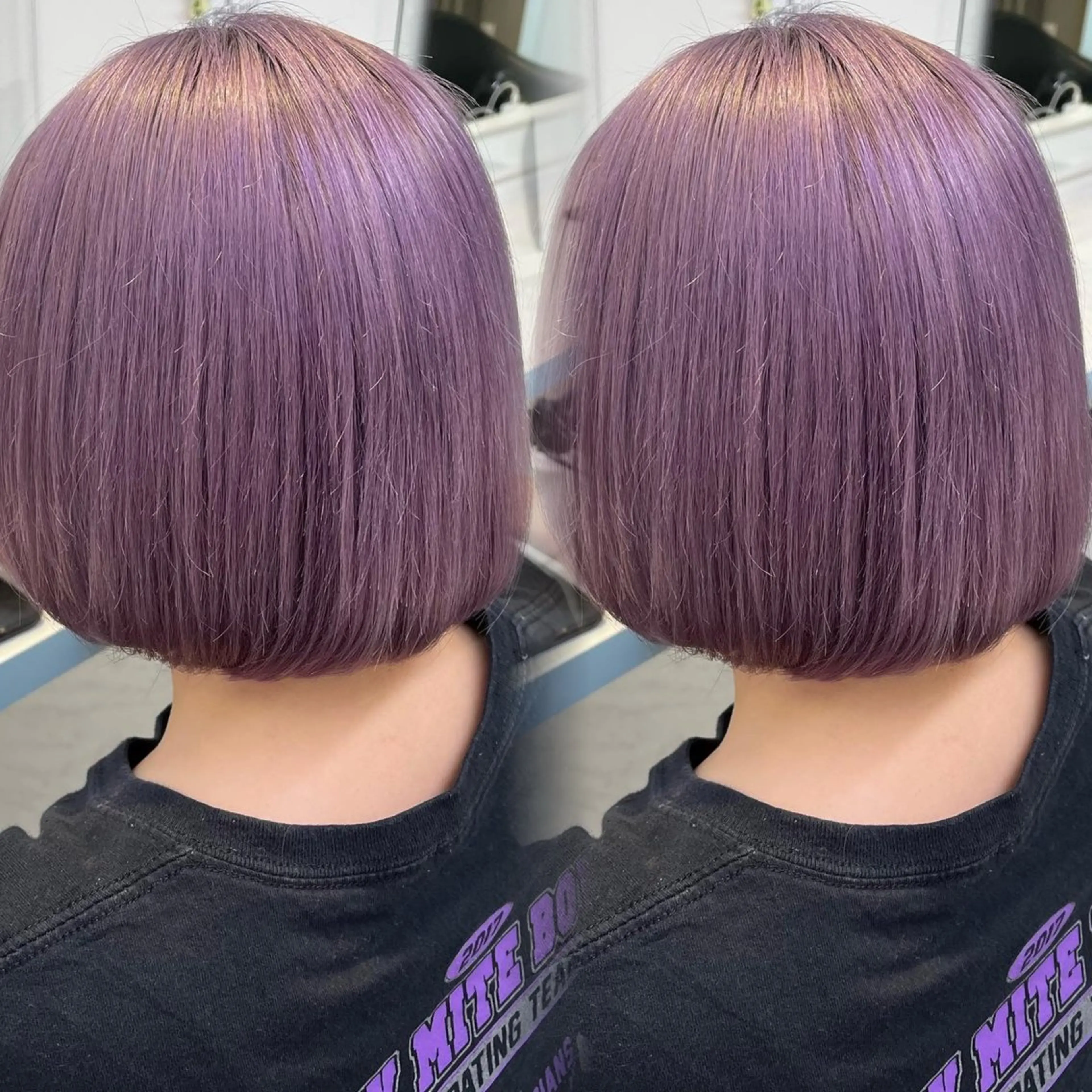 セミロング カラー ヘアカラー トリートメント 髪質改善/美髪矯正 艶髪/Takutoのヘアスタイル