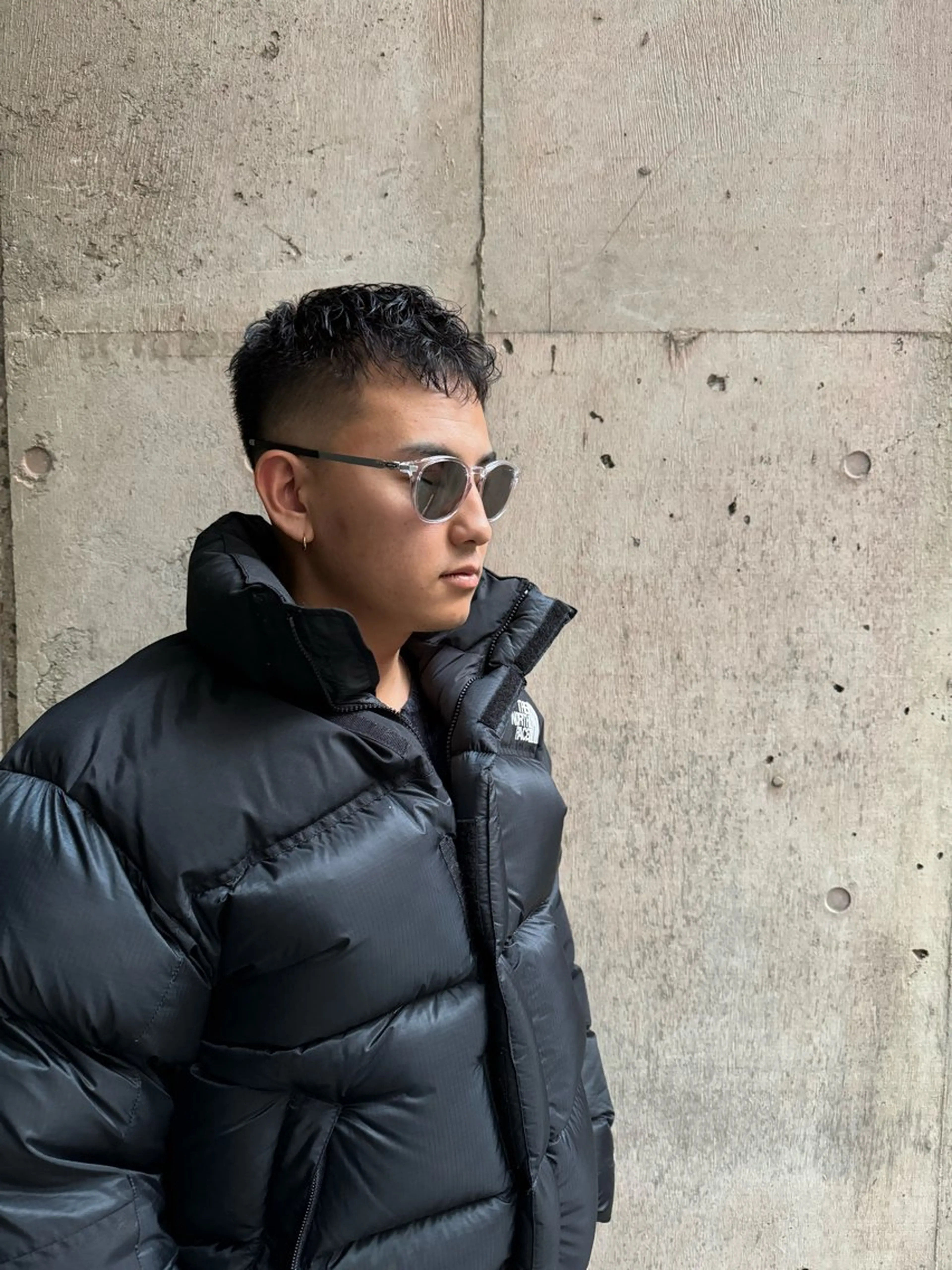 ショート パーマ メンズ フェードカット メンズパーマ ニュアンスパーマ スキンフェード/パー マ/須田陸斗のヘアスタイル