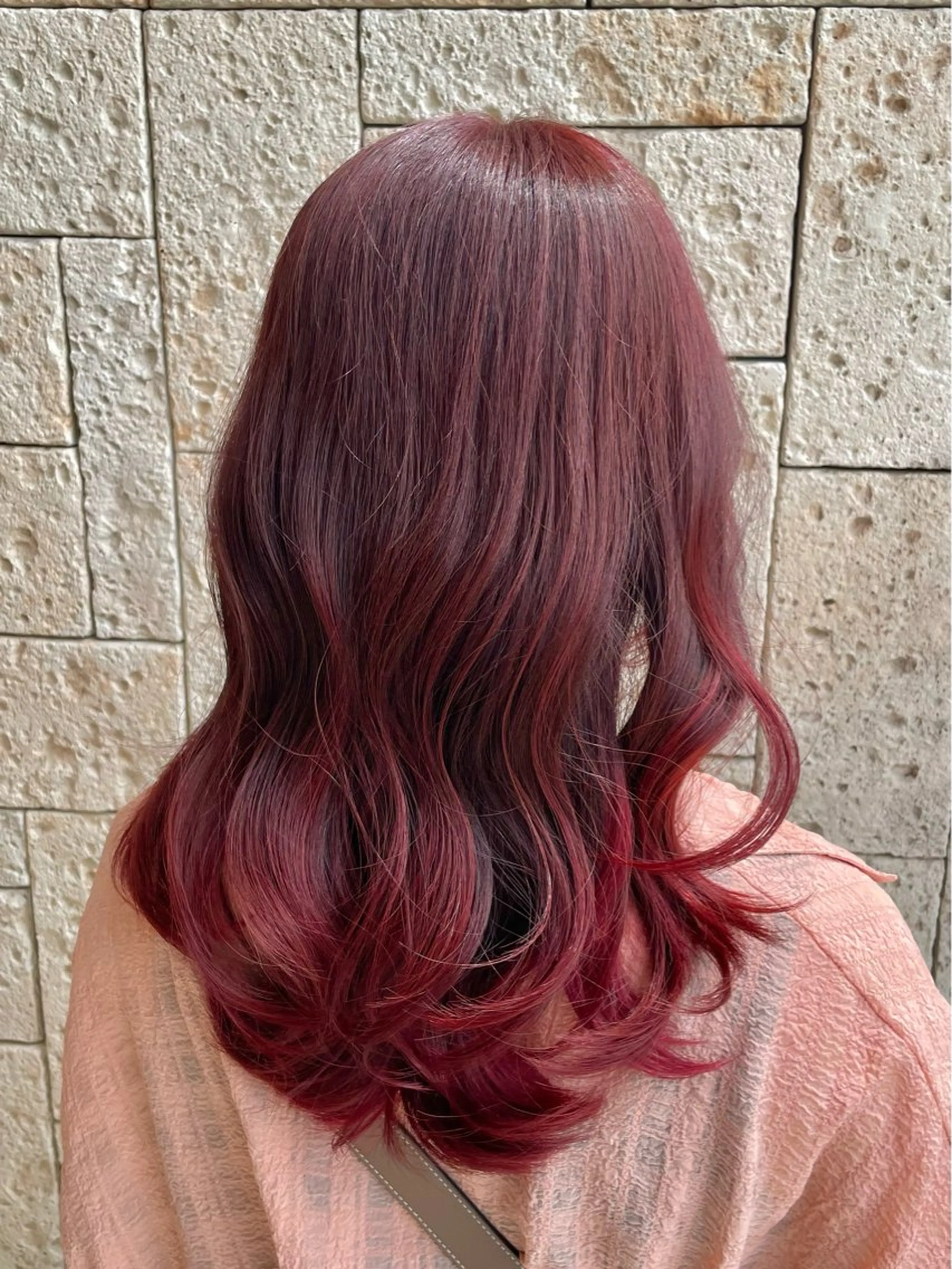 ミディアム カット ヘアカラー 木村 一葵のヘアスタイル