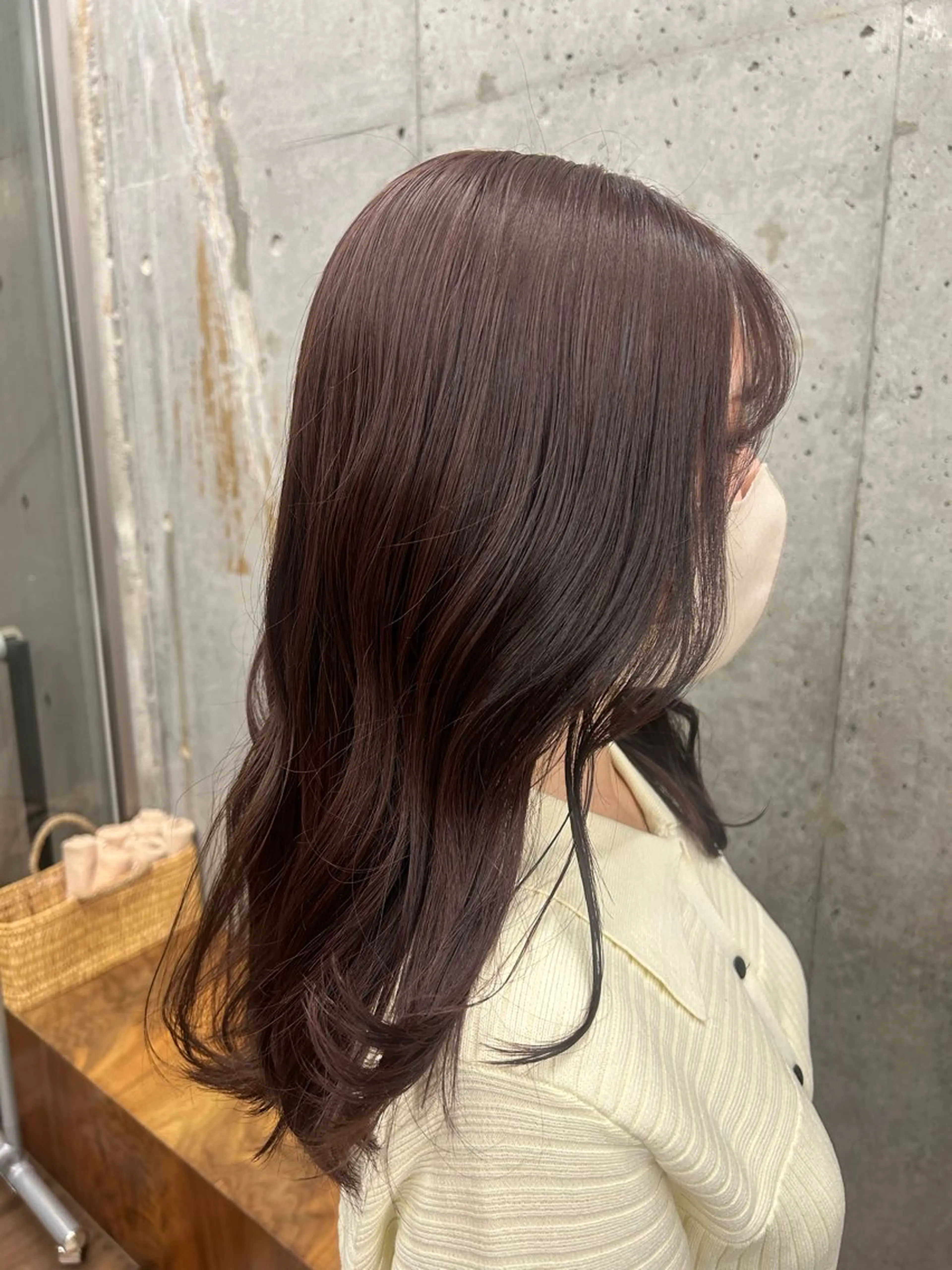 ミディアム カット トリートメント 顔周り/レイヤー/ 透明感/あやか💕のヘアスタイル