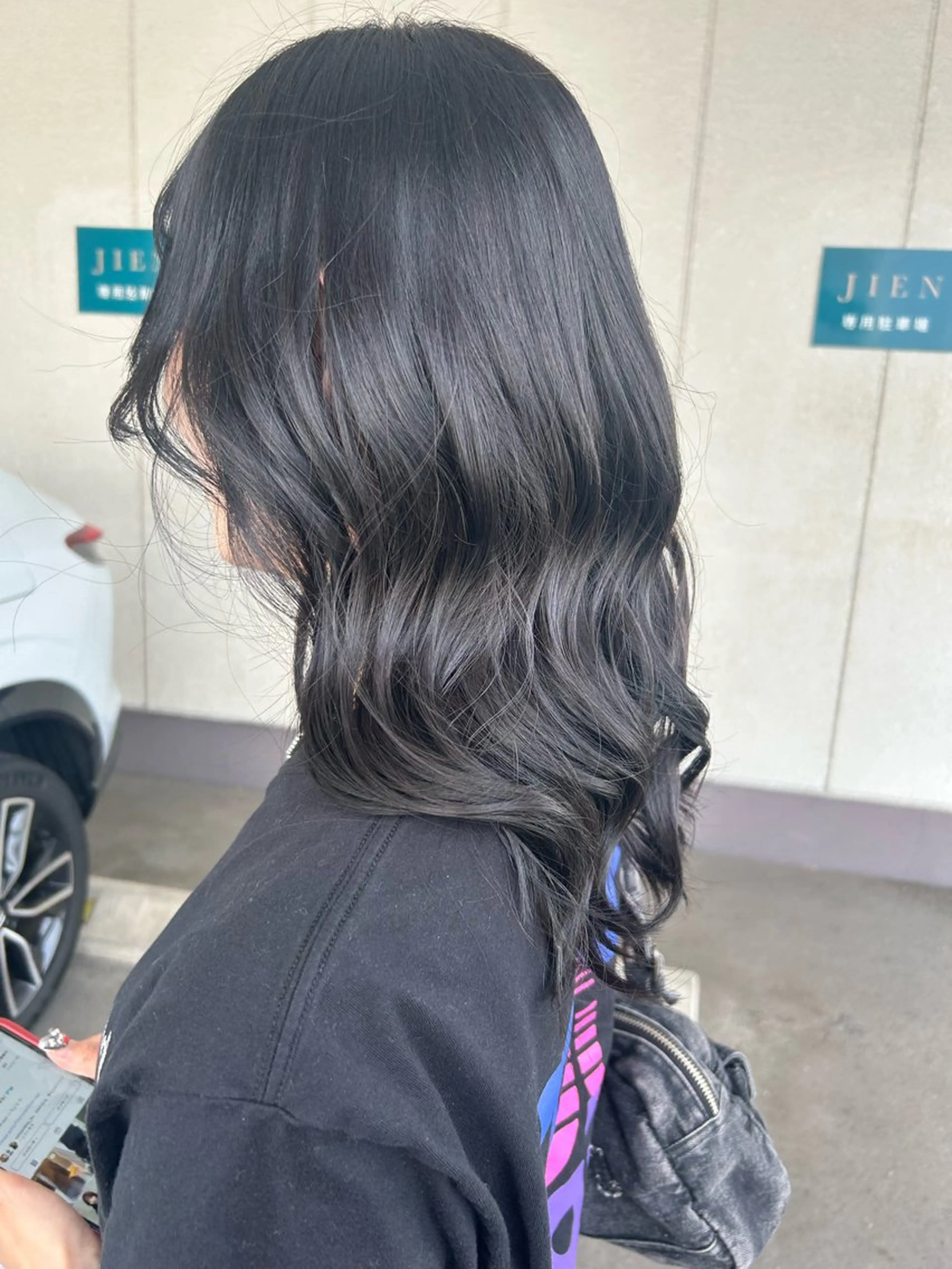 ロング カラー NAHO 🩵 透明感カラー🫧のヘアスタイル