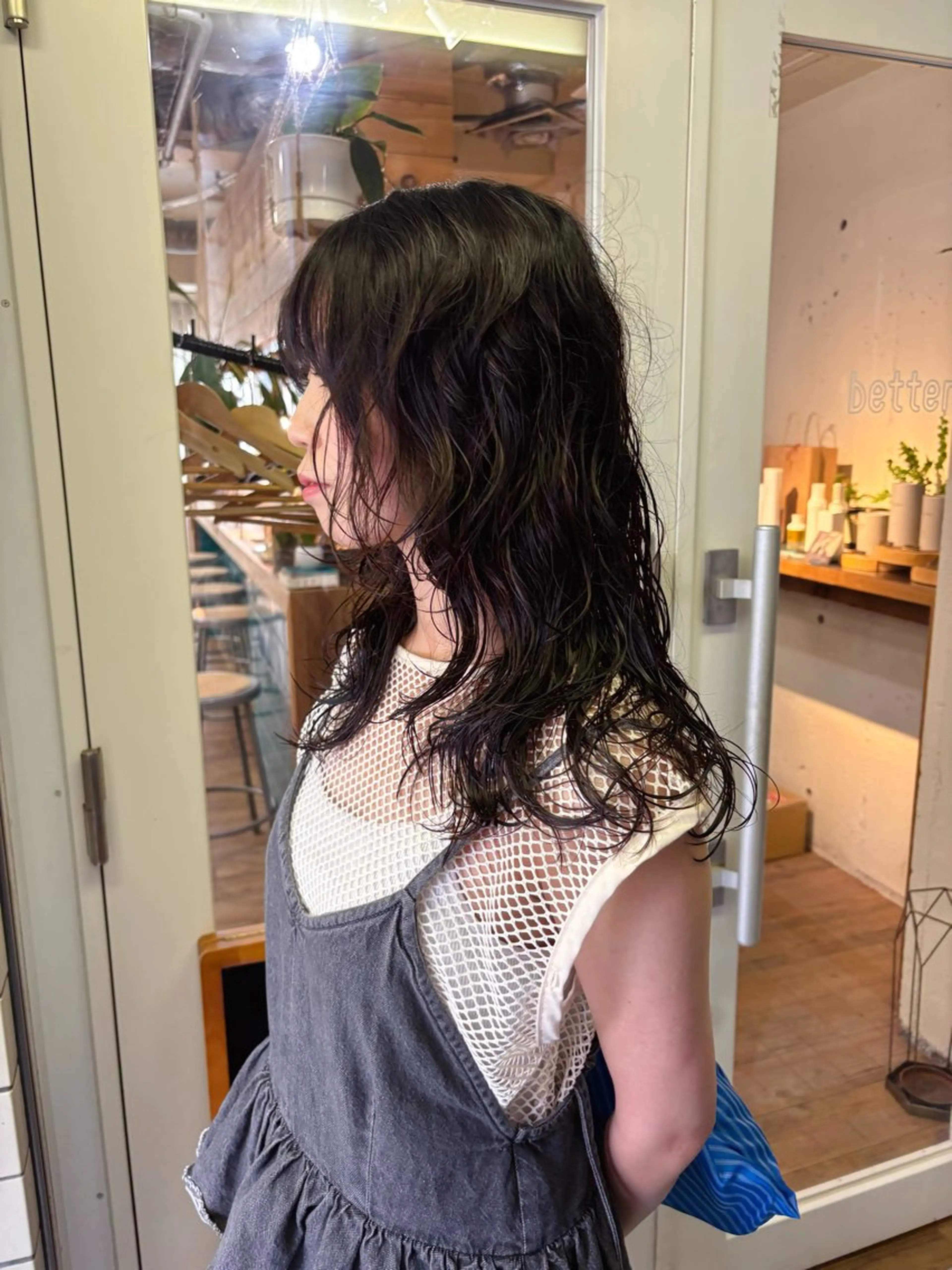 ミディアム パーマ カット パーマ kaito パーマ募集！🔵のヘアスタイル