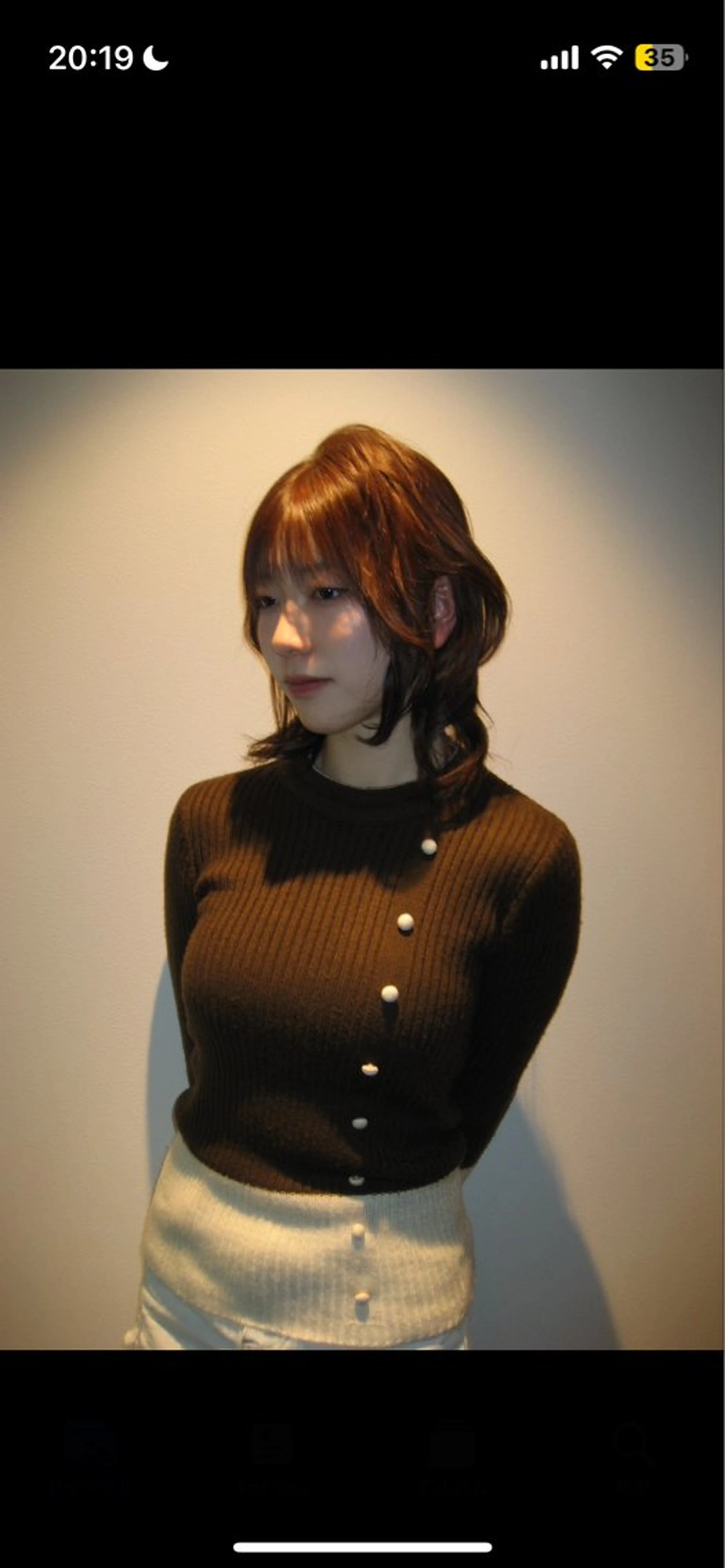 ミディアム カラー ベージュカラー ブリーチ トリートメント ヘアカラー 山口 あかりのヘアスタイル