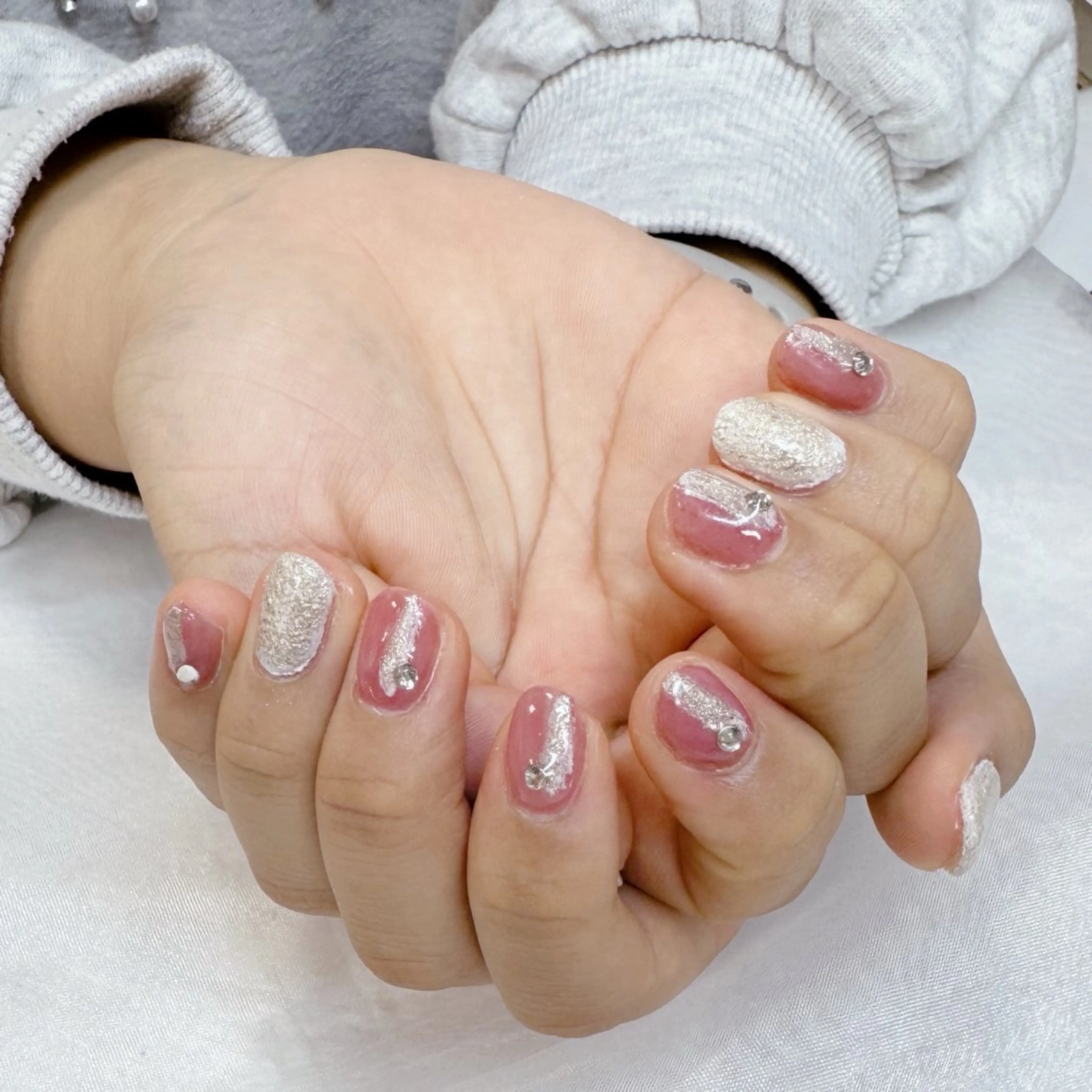 ネイル ニュアンスネイル ピンク maruyasu. yのネイルデザイン