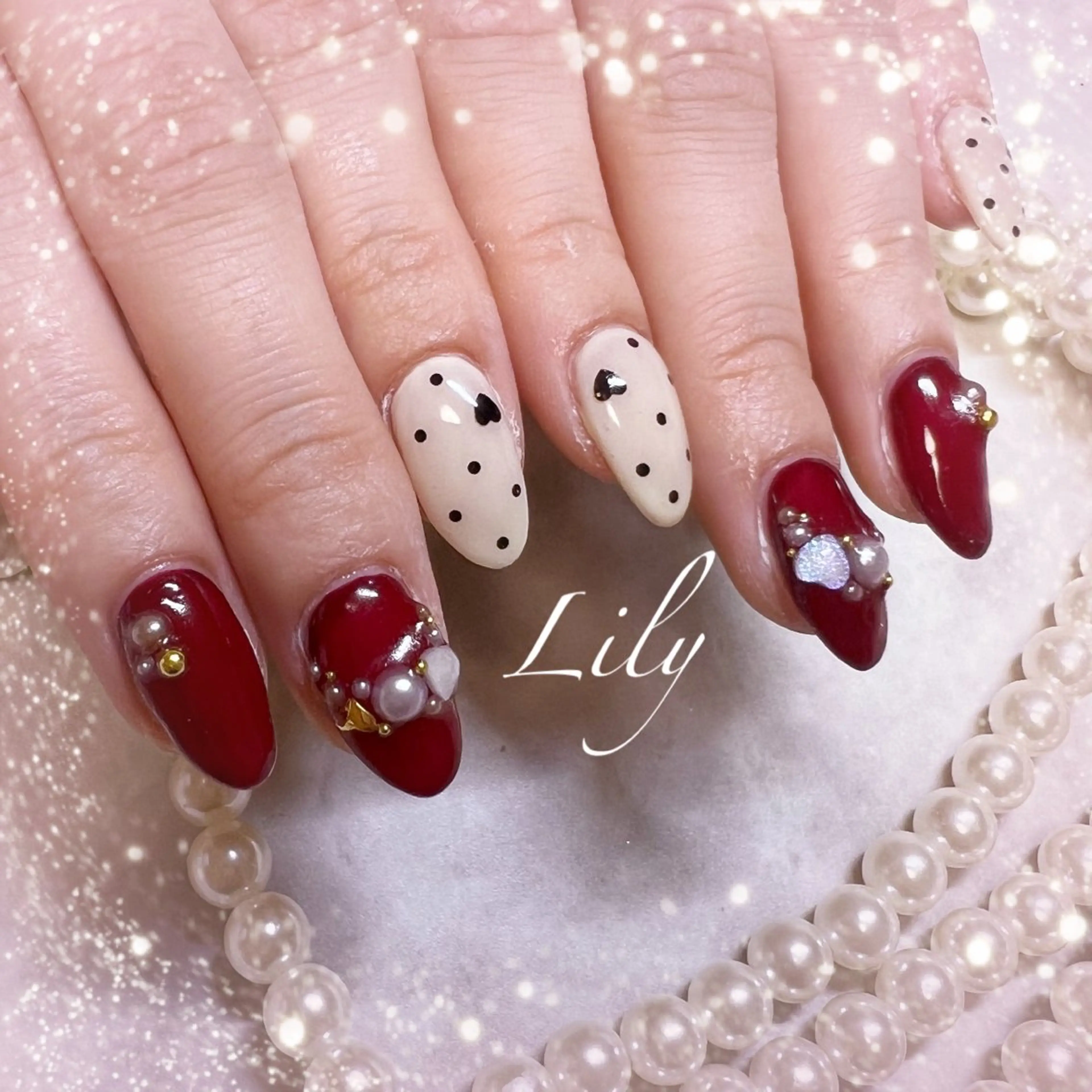 ネイル ハンドネイル Nailsalon Lilyのネイルデザイン