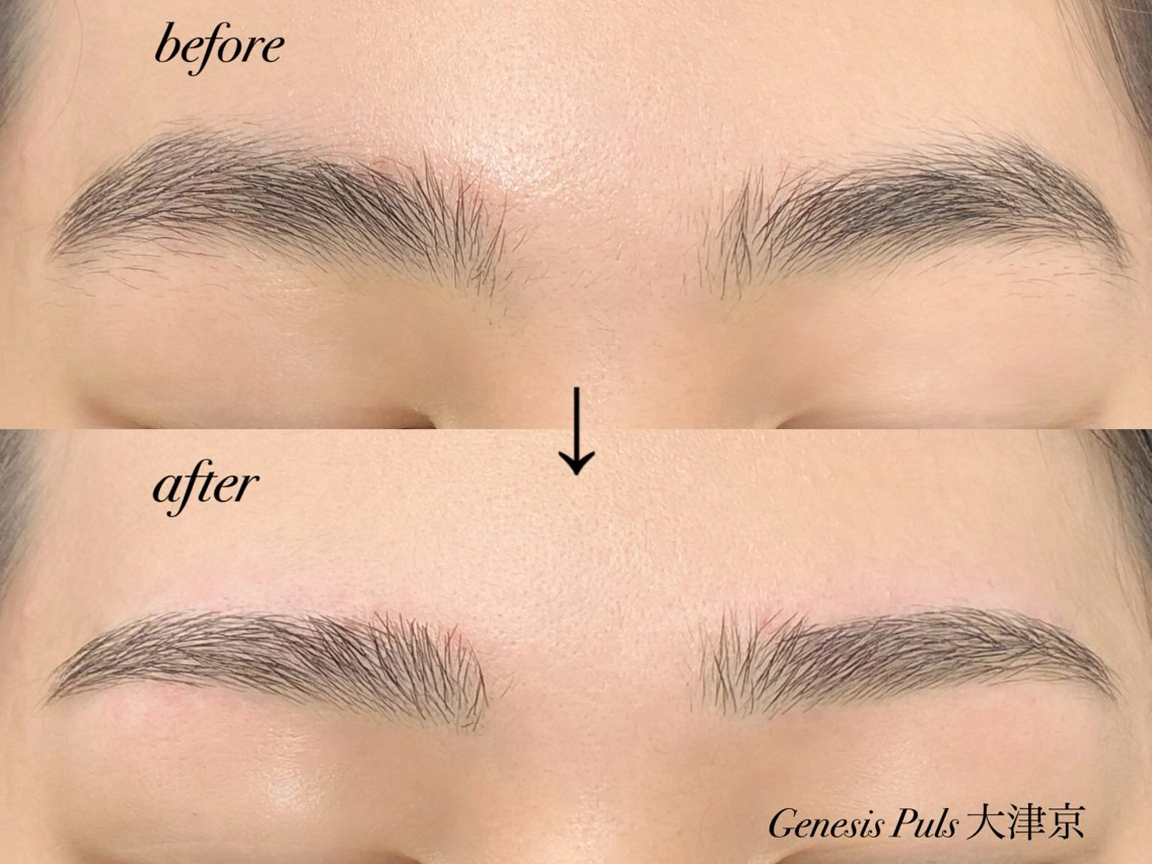 アイブロウ ワックス脱毛 Genesis山科店所属・Genesis 山科店のマツエク・マツパデザイン