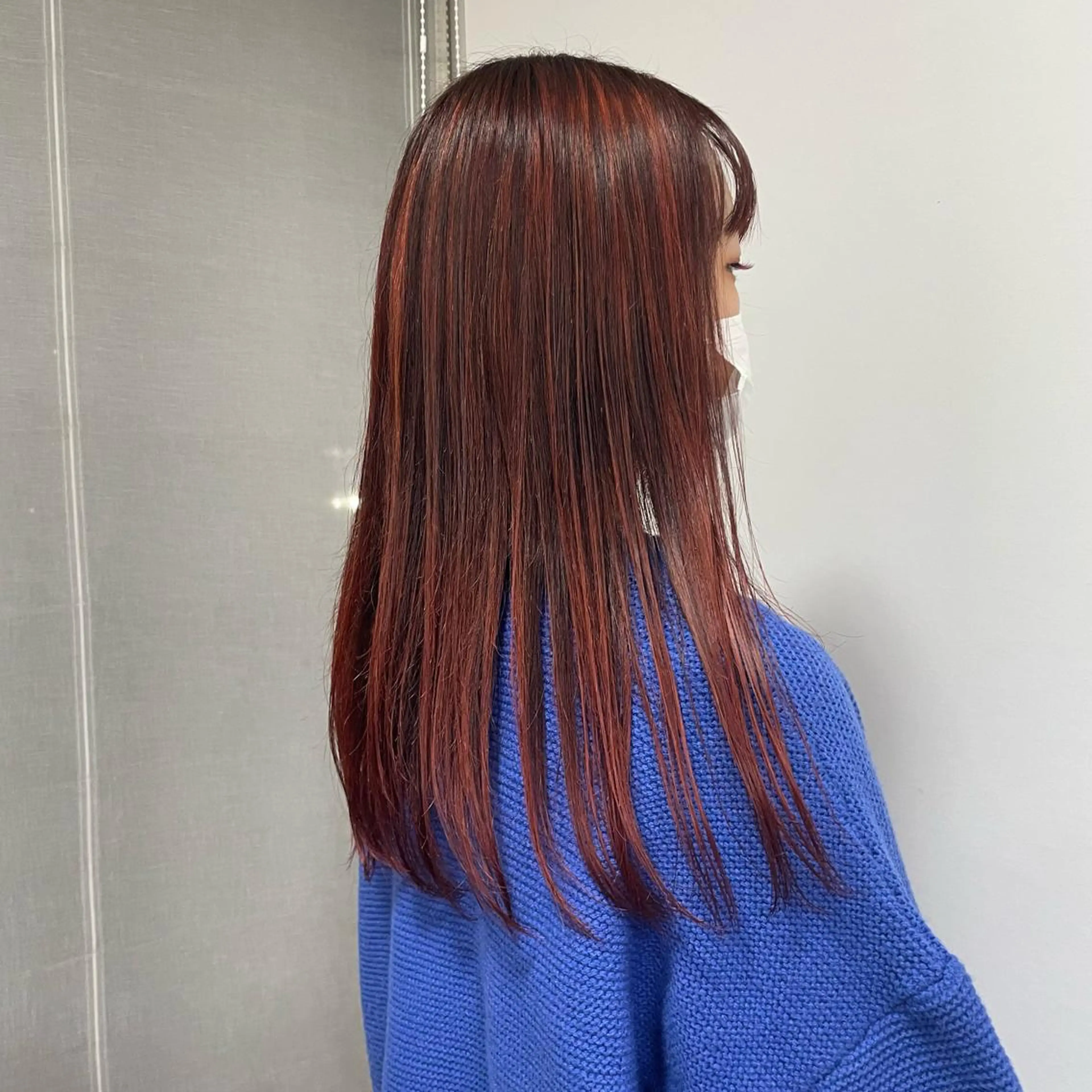 カラー ヘアカラー 益 佑夏のヘアスタイル