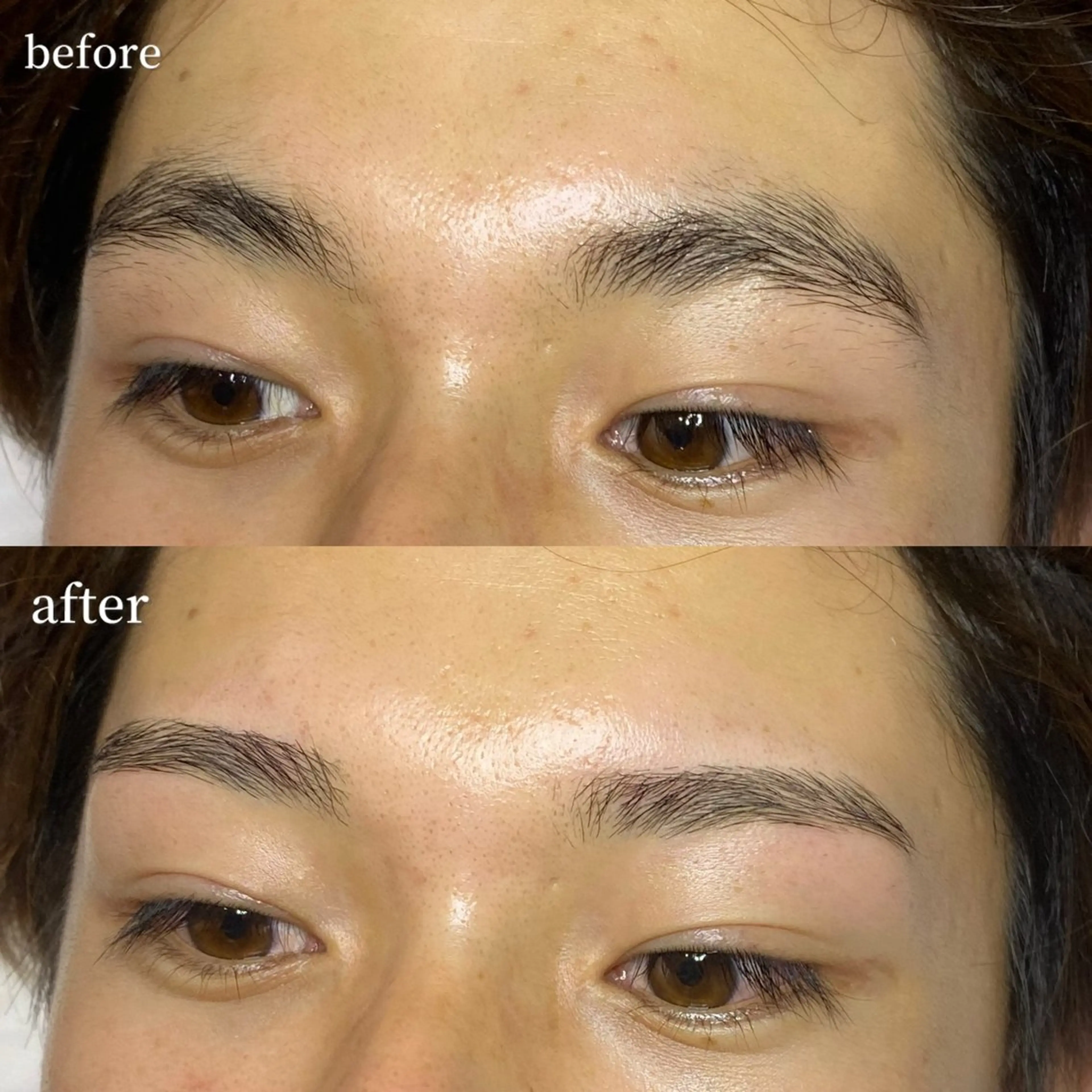 メンズ アイブロウ ワックス脱毛 眉カット その他(アイブロウ) まつ毛/眉毛/WAX 🌱半個室サロン結のマツエク・マツパデザイン