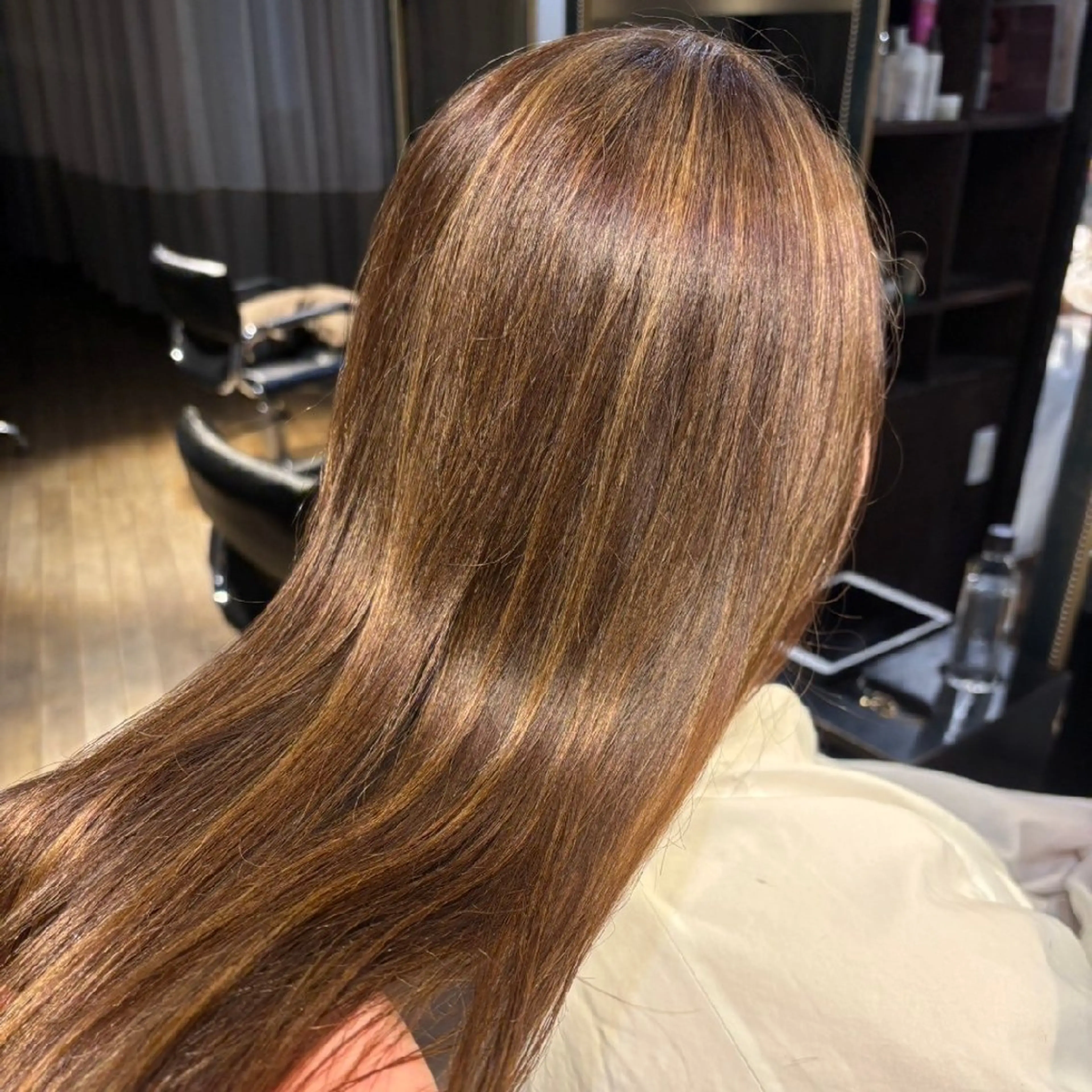 ロング 外国人風カラー ハイライト カット ヘアカラー SAVA keyaki所属・SAVA  ハヤシ マユ ✂のヘアスタイル