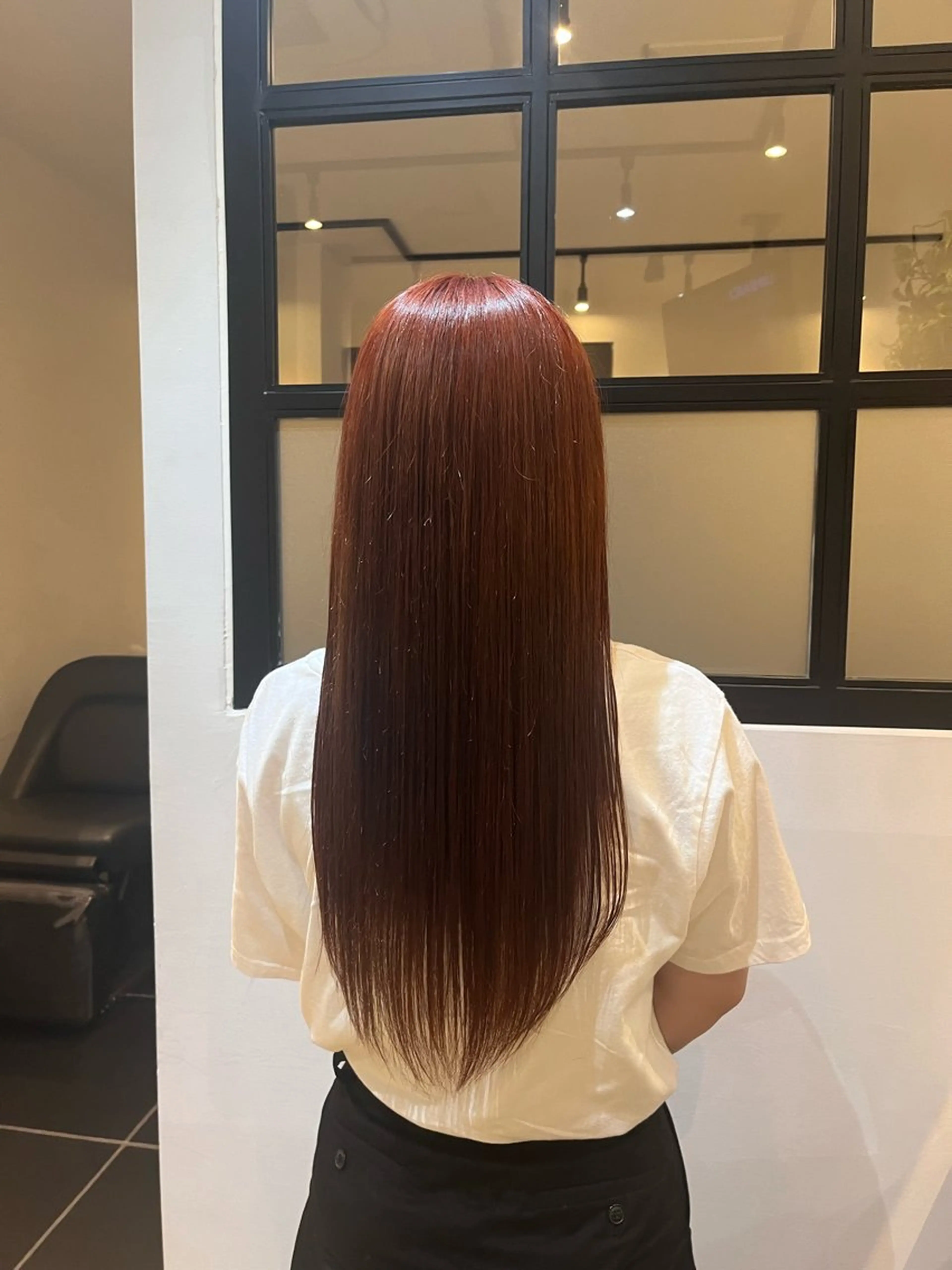 ロング カラー ヘアカラー トリートメント 🪽MiYU🪽 艶カラー⁎⁺˳✧のヘアスタイル