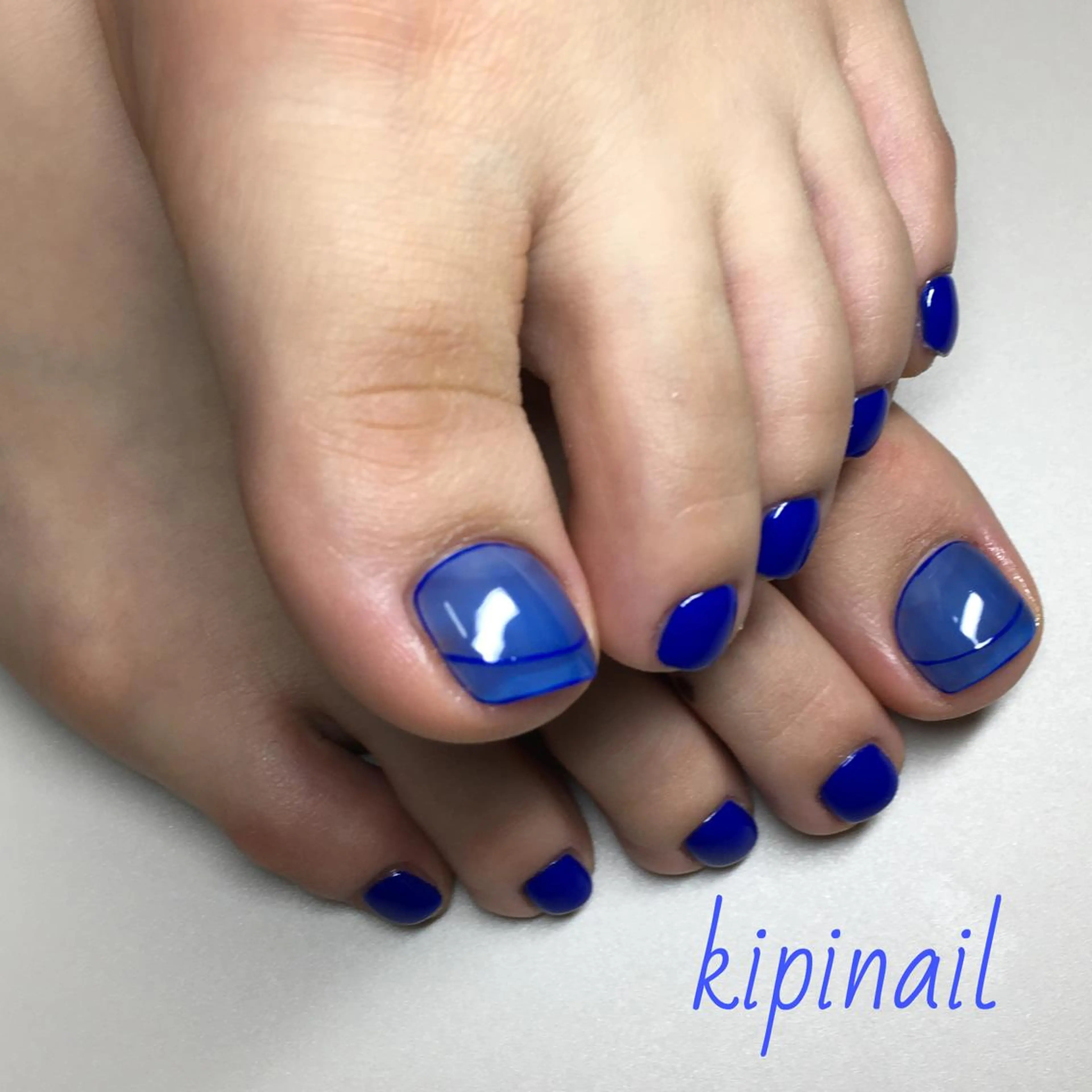 ネイル フレンチネイル kipinail 川﨑えりかのネイルデザイン