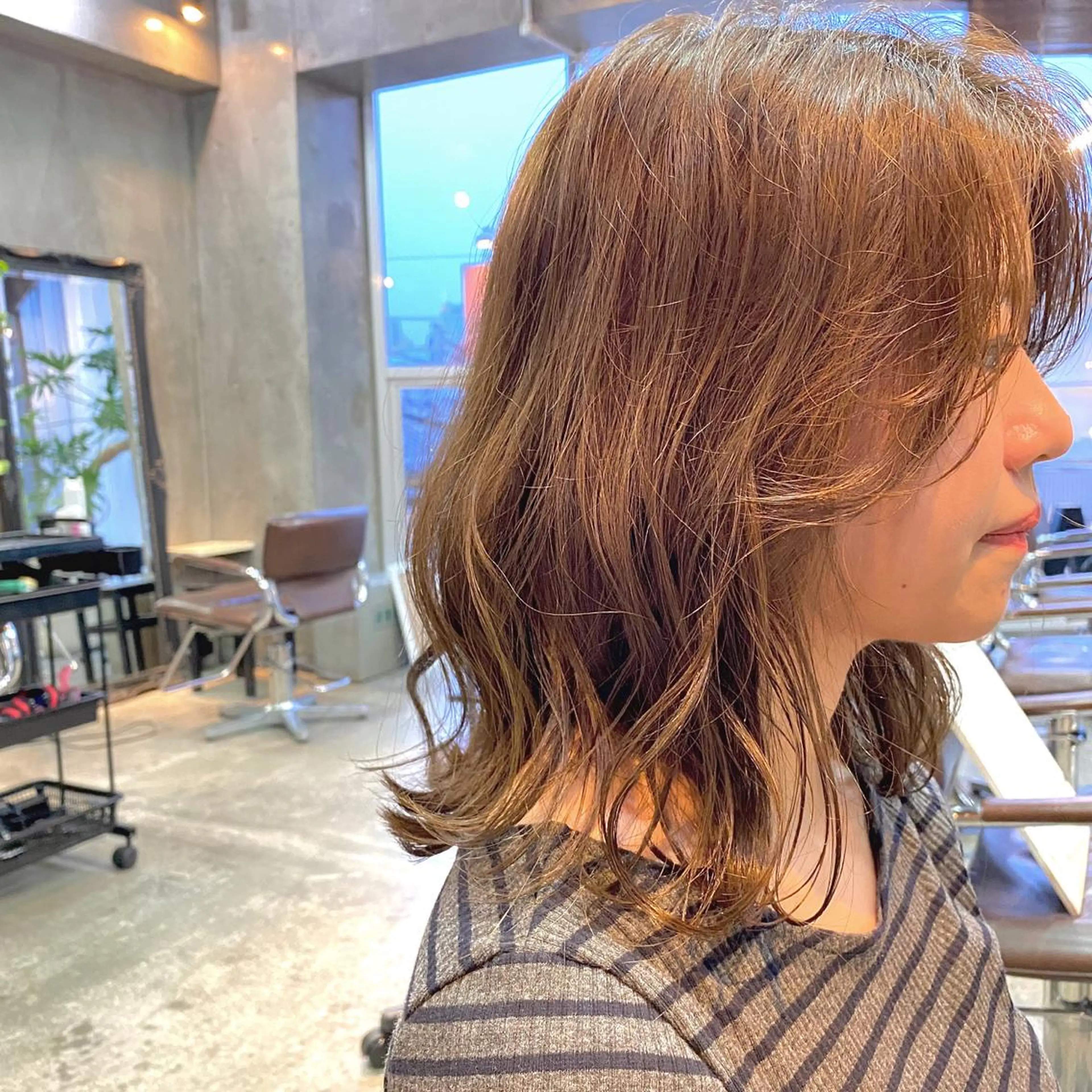 ミディアム カラー ヘアアレンジ カット ヘアカラー トリートメント ヘッドスパ 【ダメージレス施術】 【透明感】北村 拓也のヘアスタイル