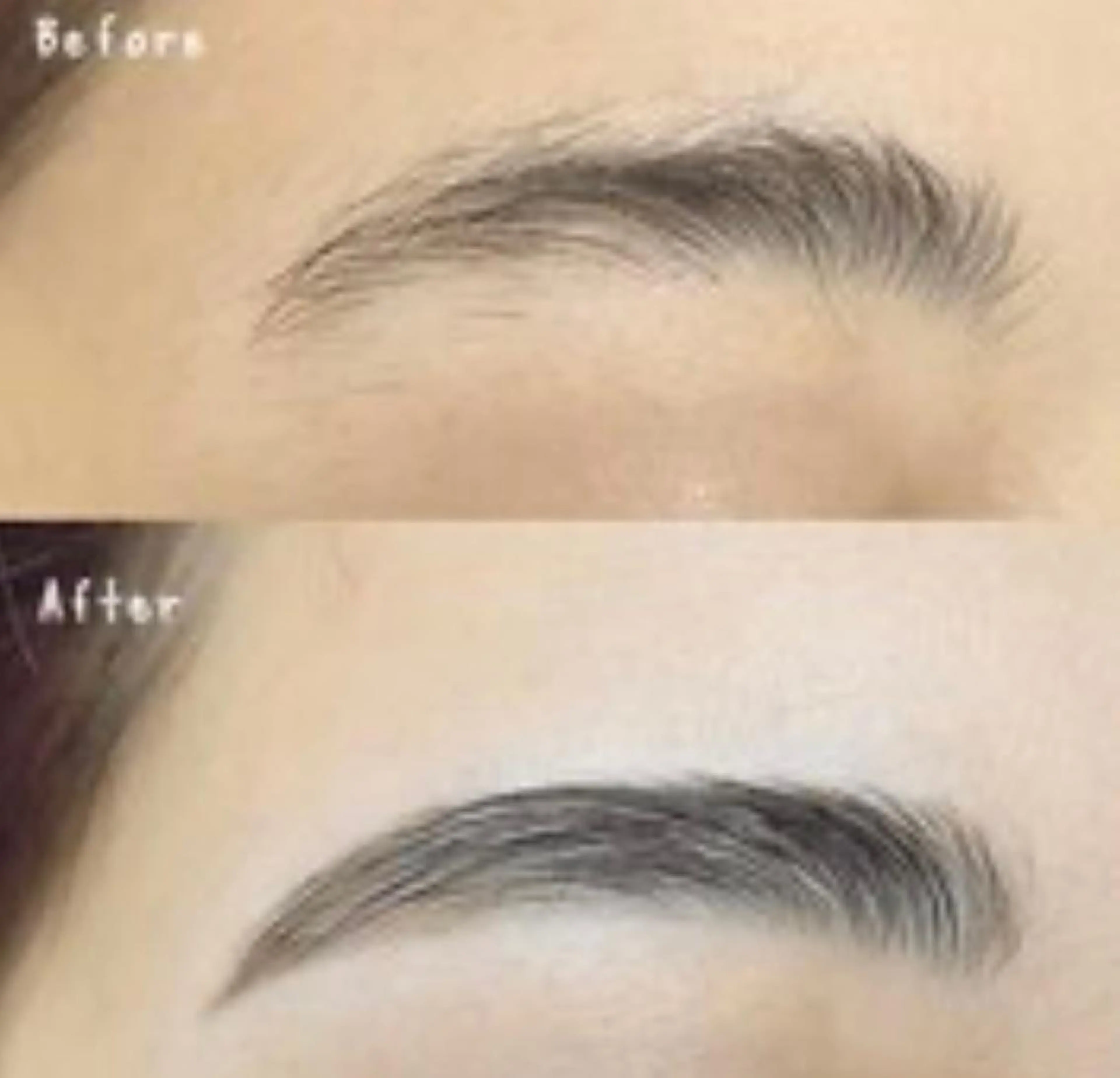 アイブロウ kuschel ホリグチのヘアスタイル