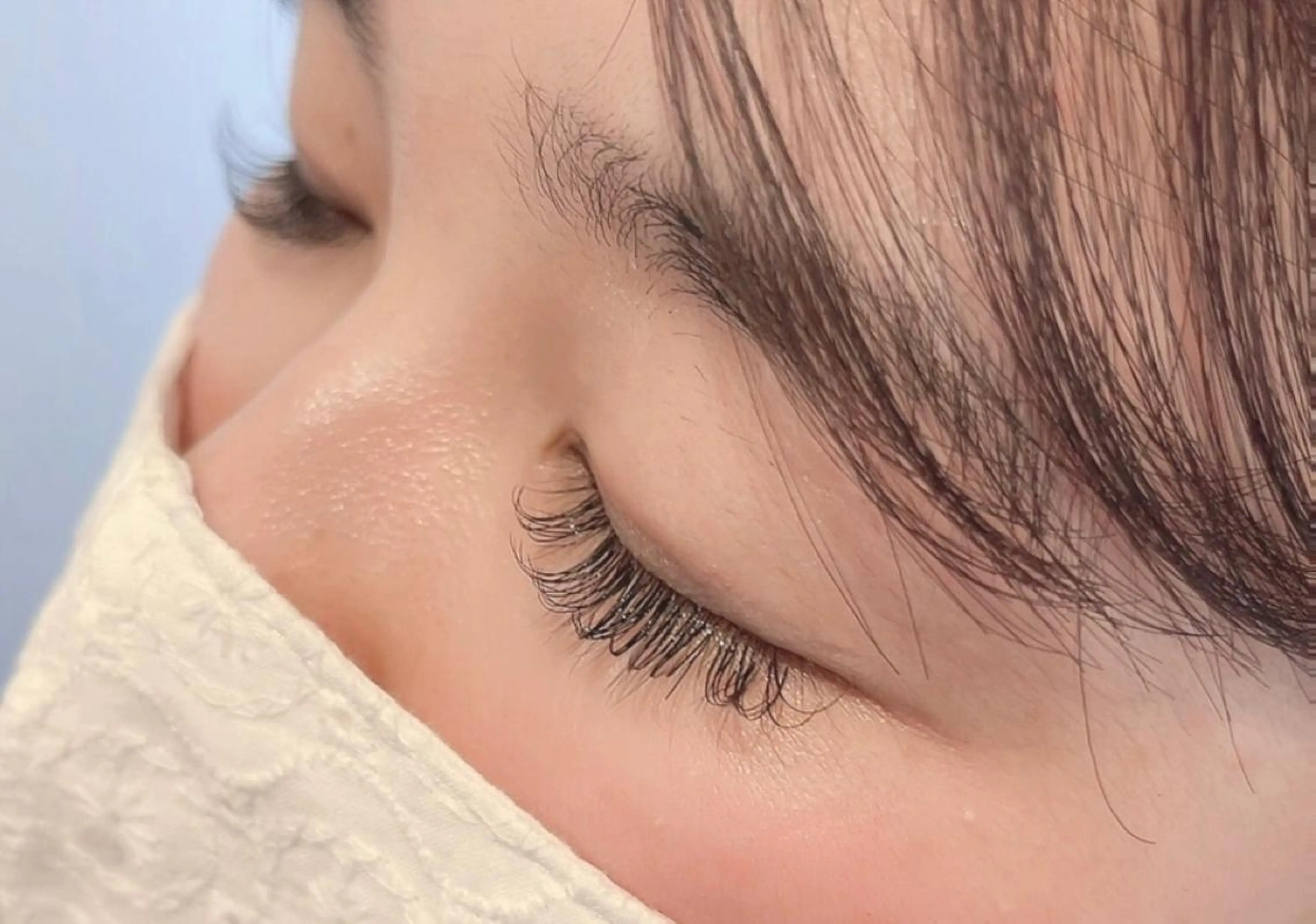 マツエク・マツパ フラットラッシュ 𝑟𝑖𝑛𝑎 🩵のマツエク・マツパデザイン