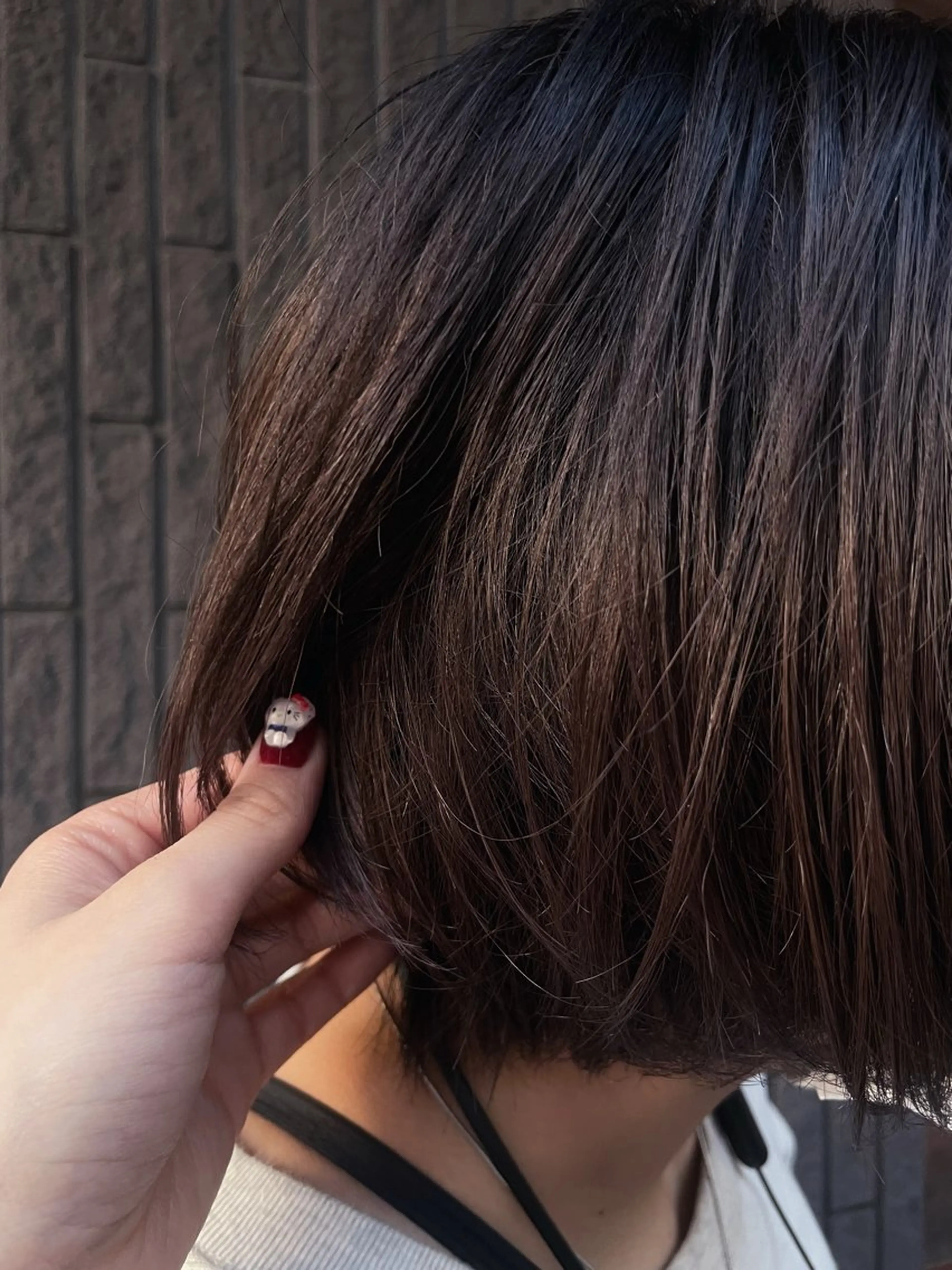 ショート カラー ヘアカラー トリートメント こいき/ブラウン・ 暖色/艶カラー🎀✨のヘアスタイル