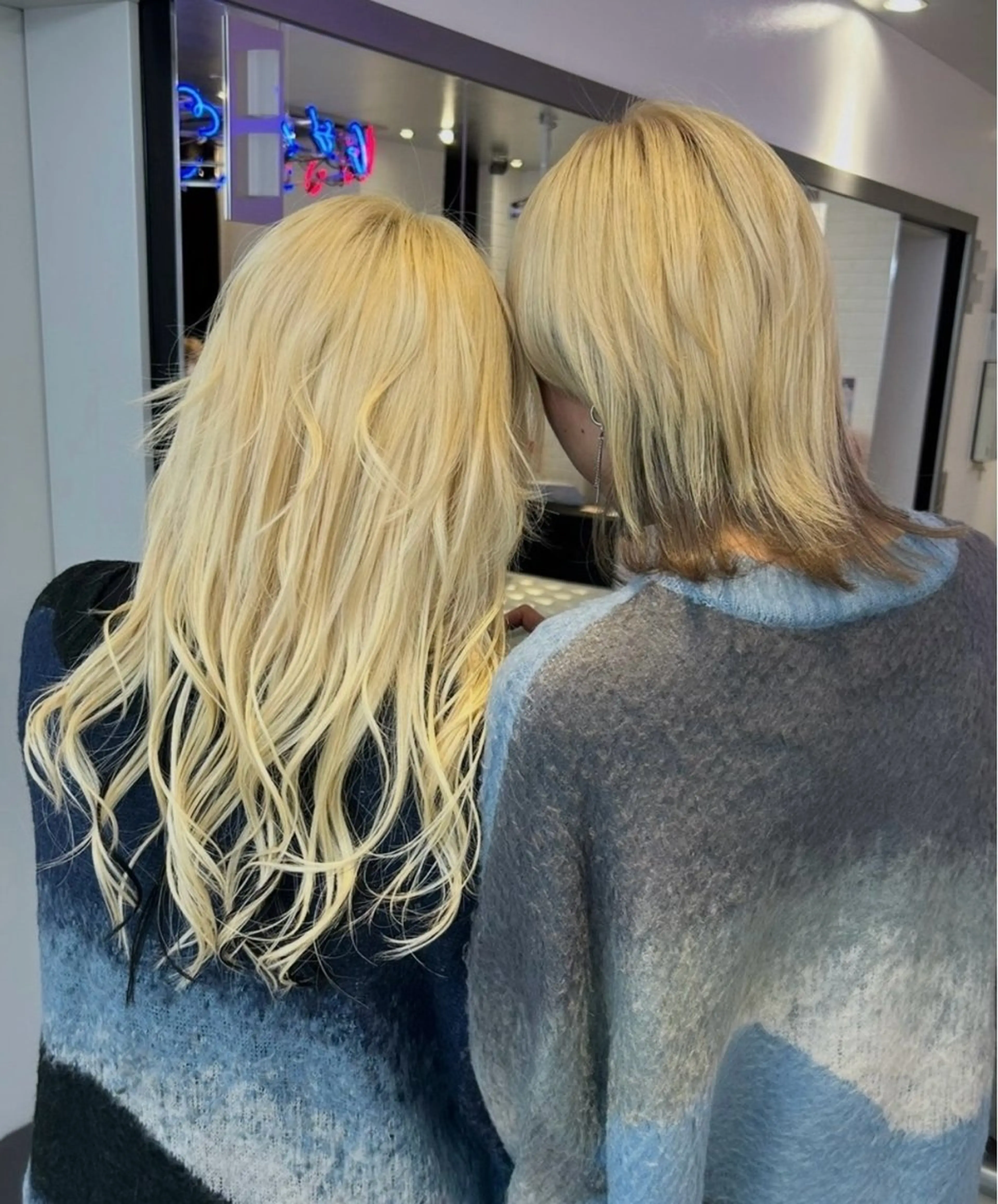 ペア割👥✨カット➕ケアブリーチ➕カラーの写真